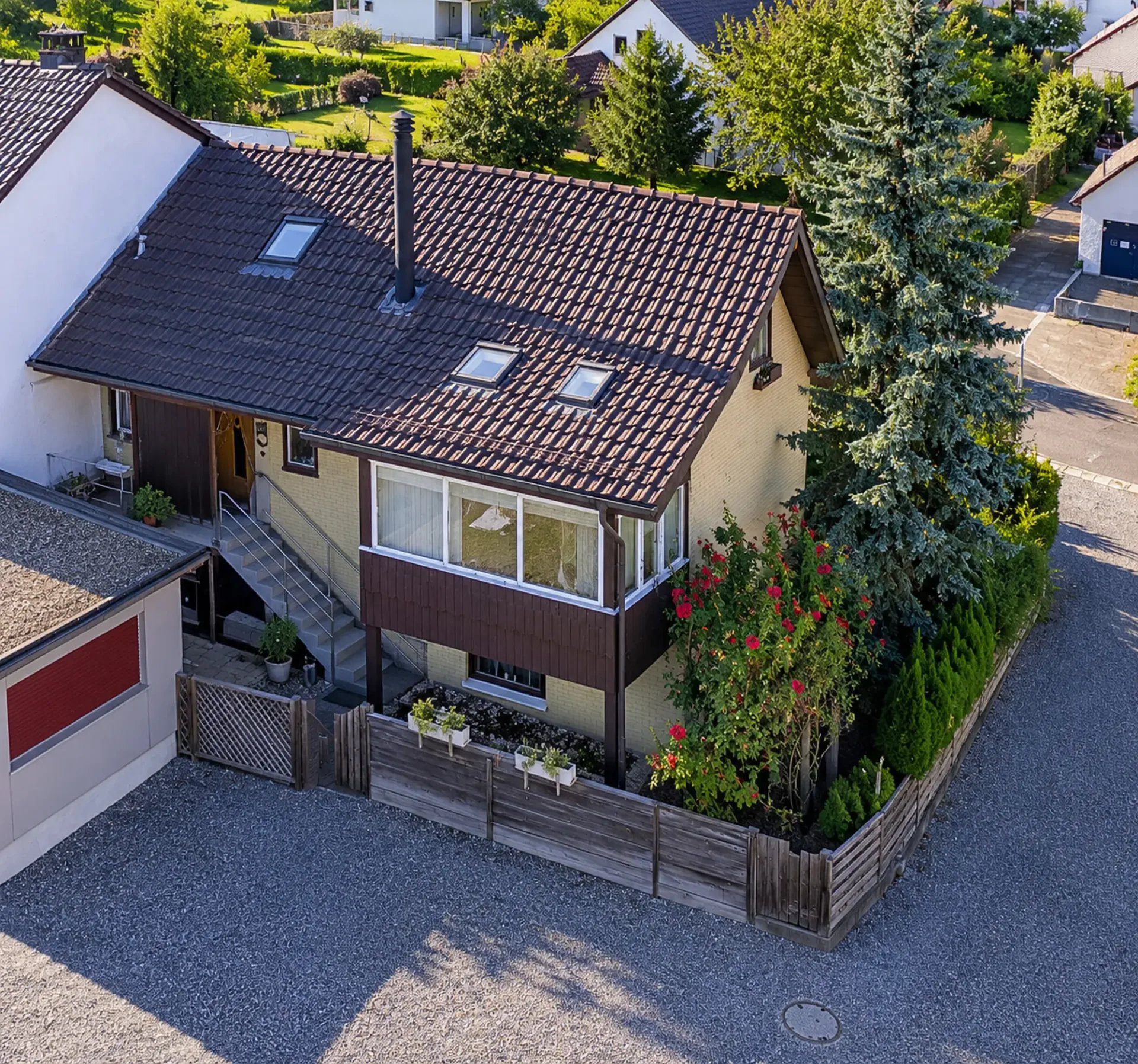 Attractive semi-detached house with potential