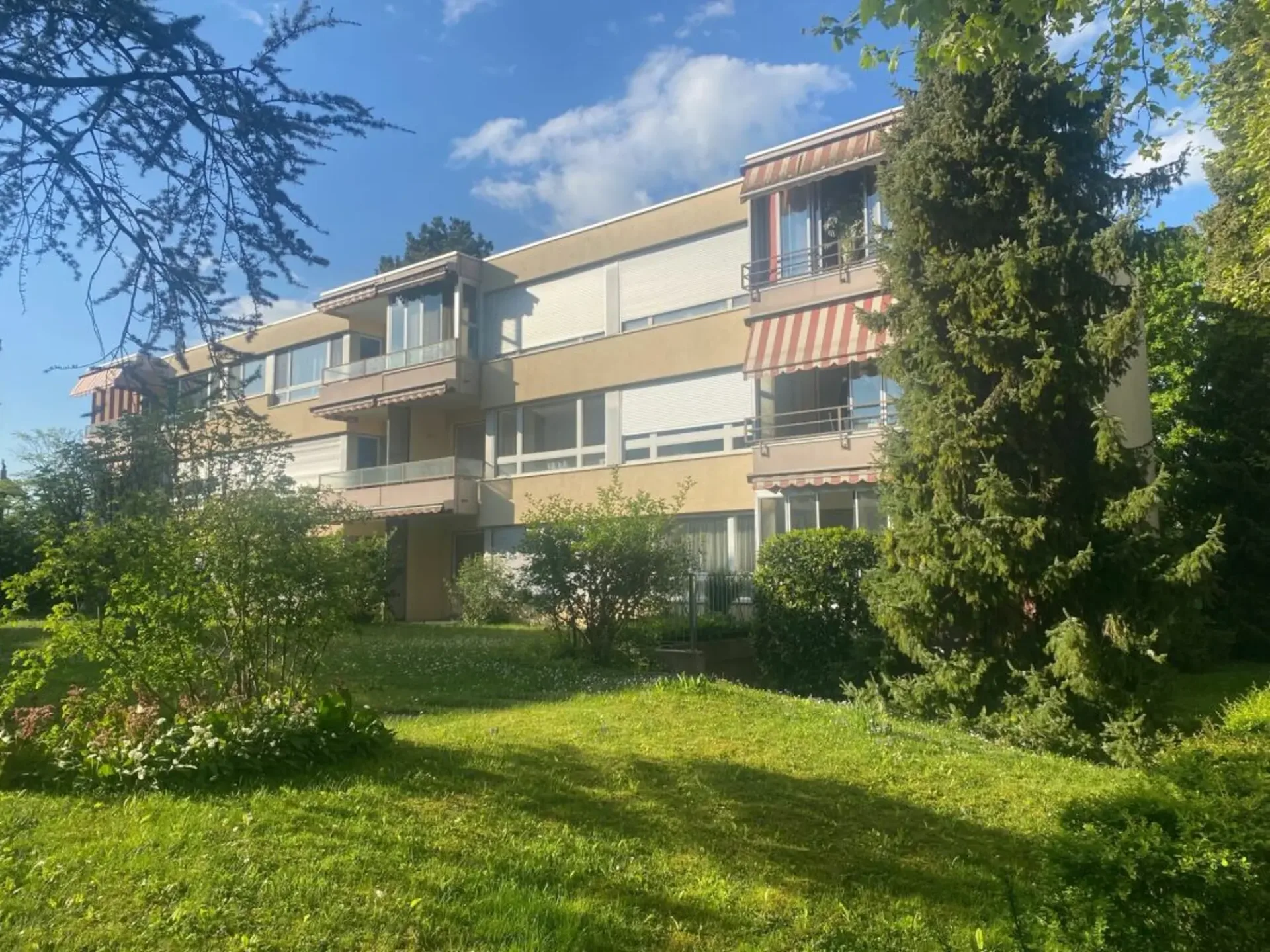 Barrierefreies Wohnen mit Potenzial: 2-Zimmer-Wohnung mit Terrasse & Tiefgarage in Top-Lage von Allschwil