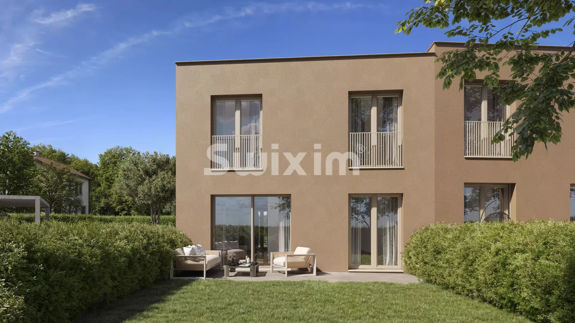 Spacieuse villa d'Architecte avec jardin