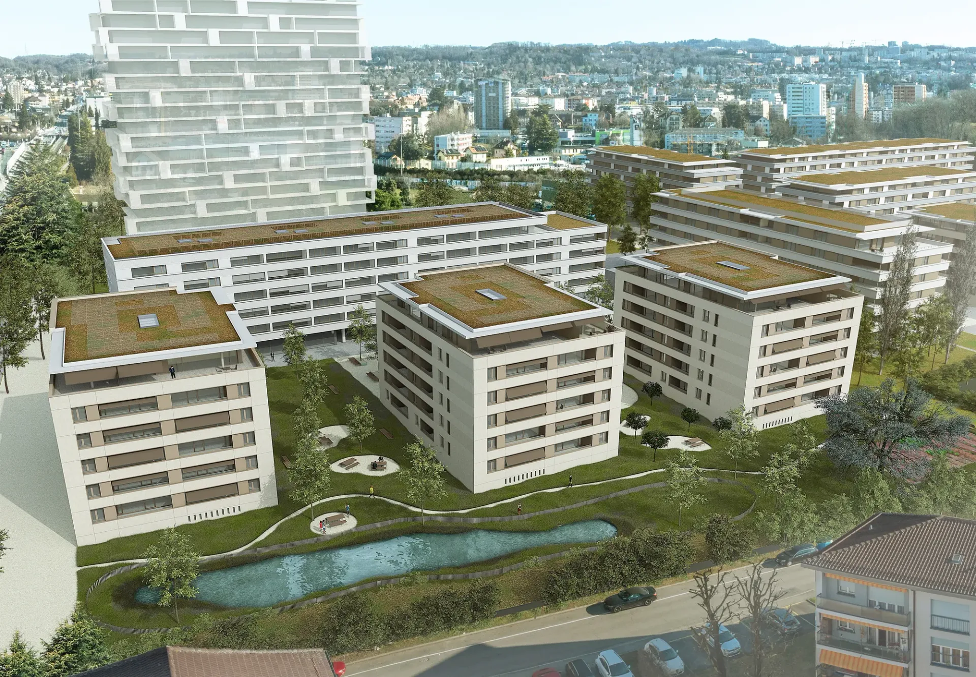 Neu! Quartier des Cèdres in Chavannes-près-Renens