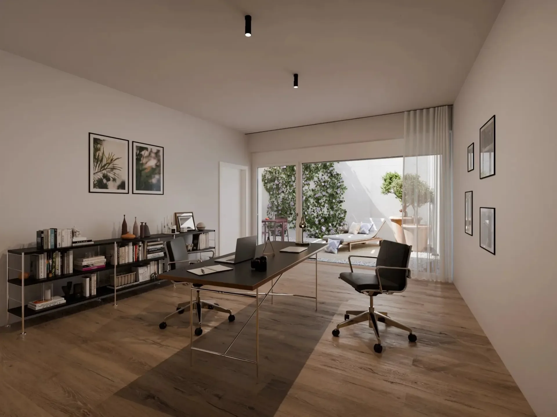 Les Capites - Appartement de 5,5 pièces avec jardin
