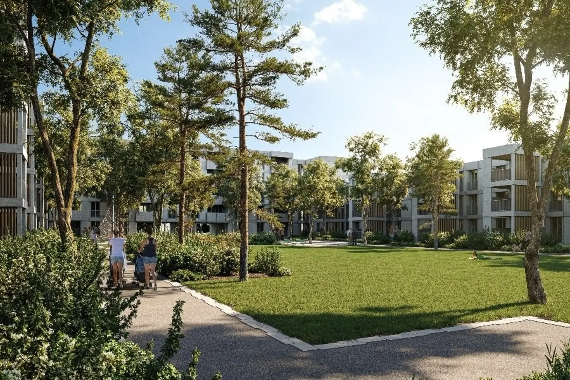 4.5-Zimmer-Wohnung im Gartenhof Quartier
