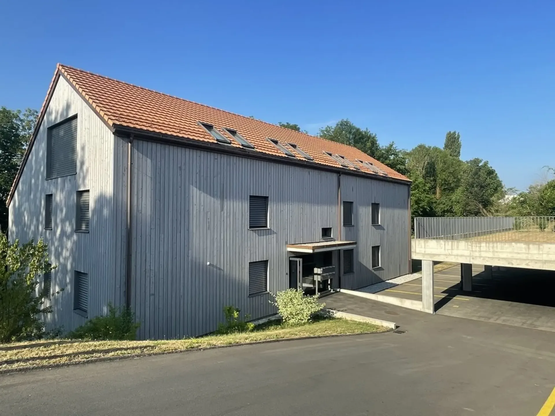 ST-AUBIN (FR) - 4,5 Zimmer im 1. Stock