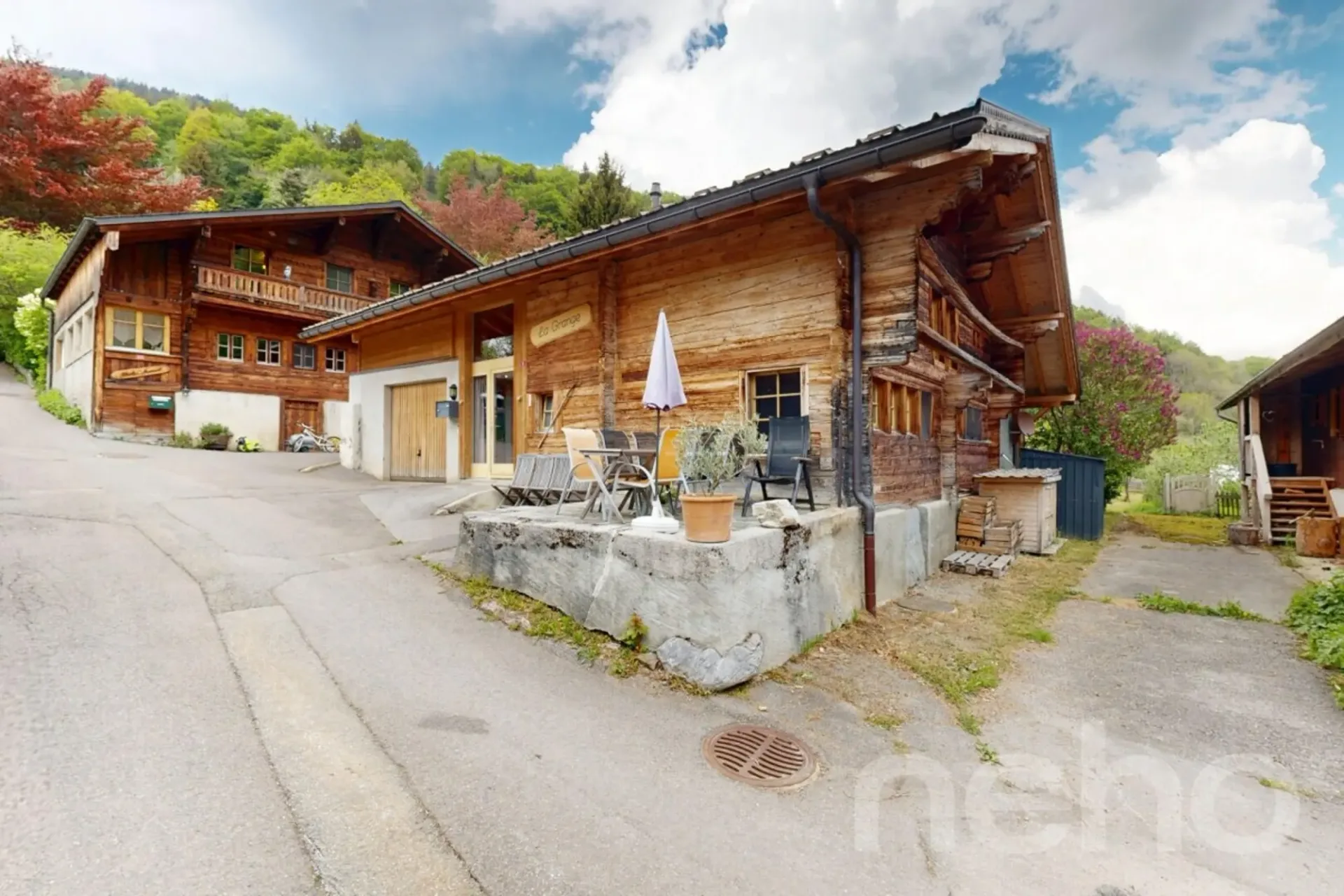 Exclusif: chalet avec 2 chambres dans le hameau de Veyges
