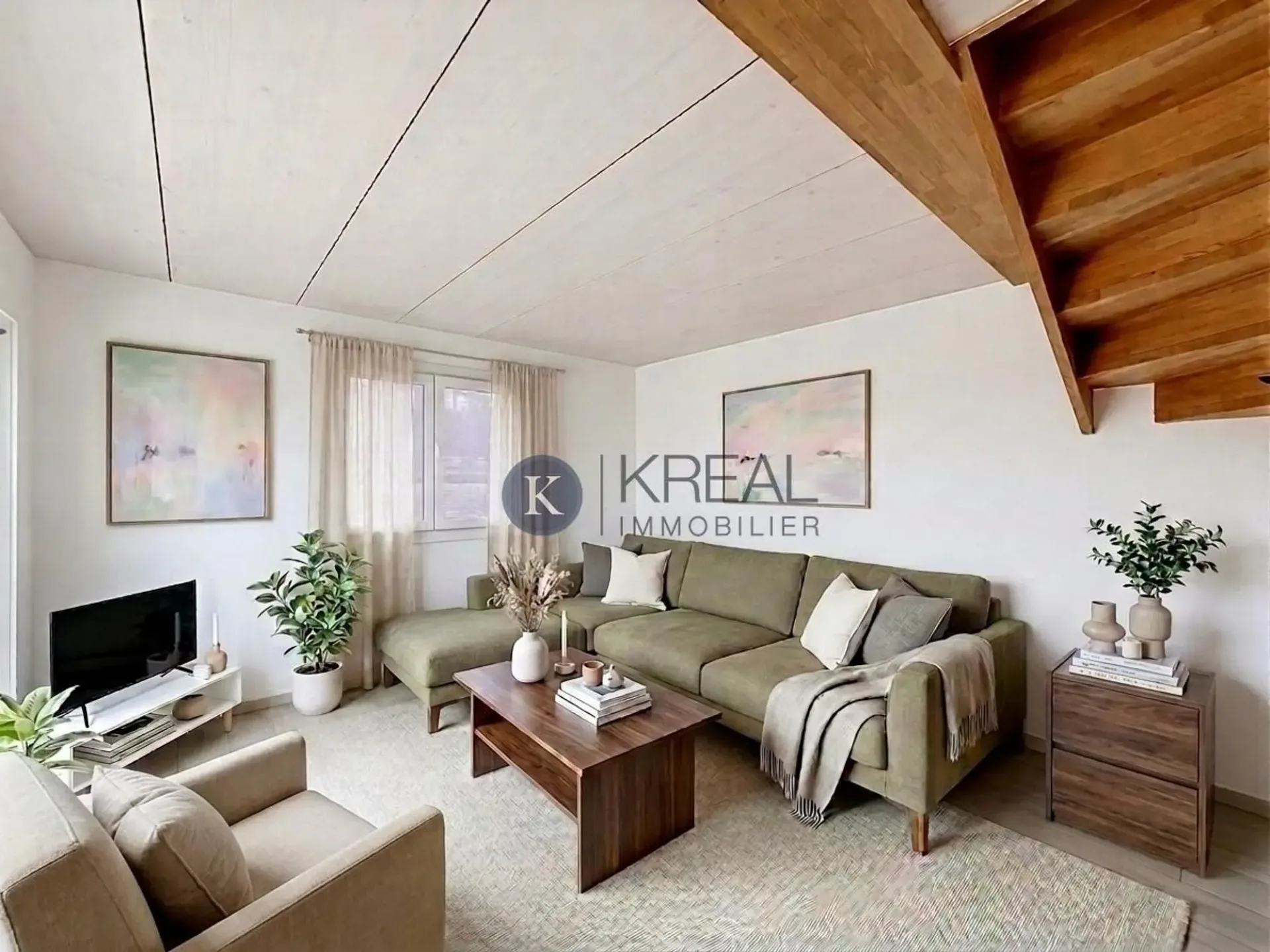 Duplex-Wohnung mit 5,5 Zimmern und 70 m² Garten