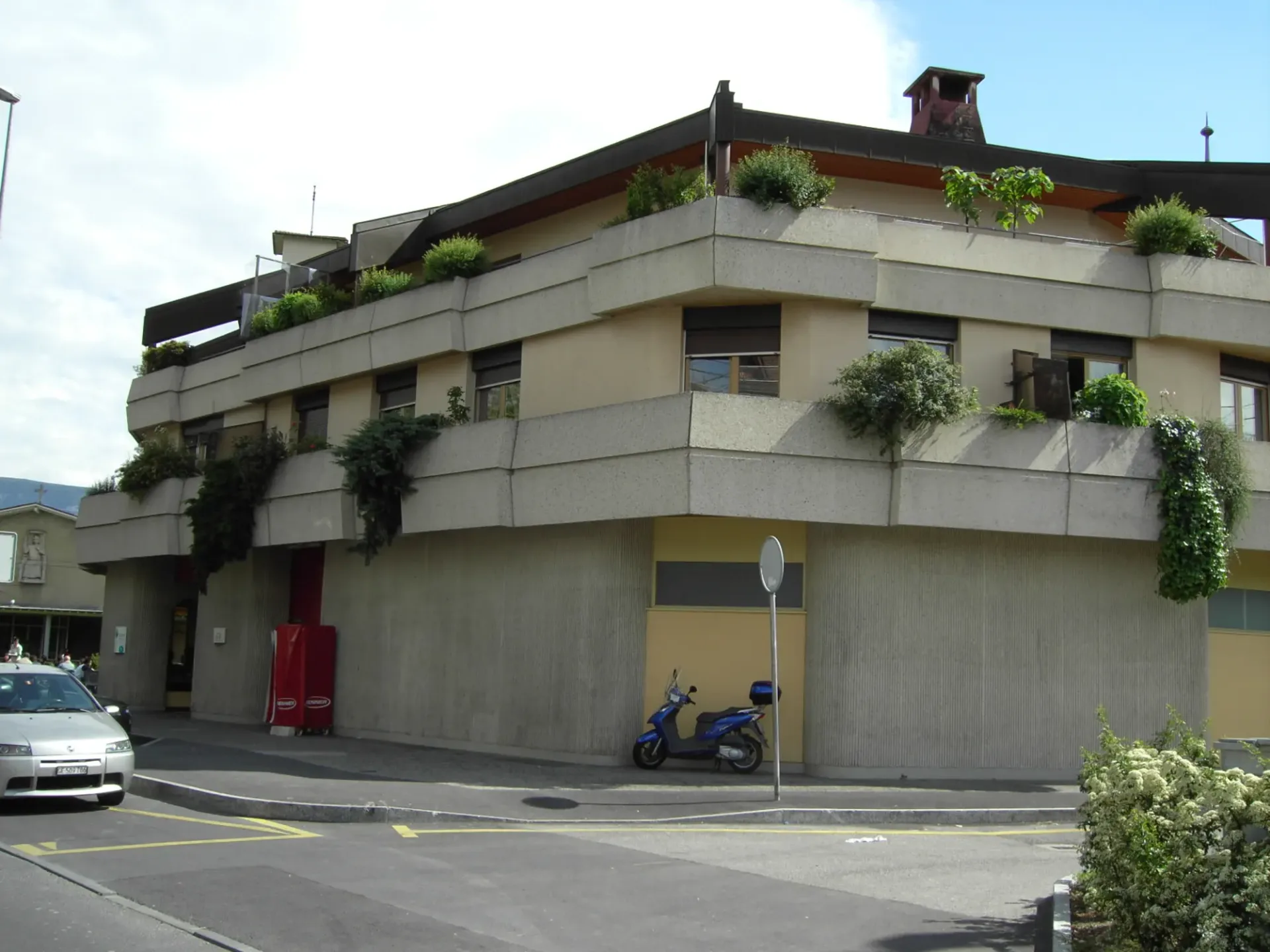 Parkplatz im 1. Untergeschoss