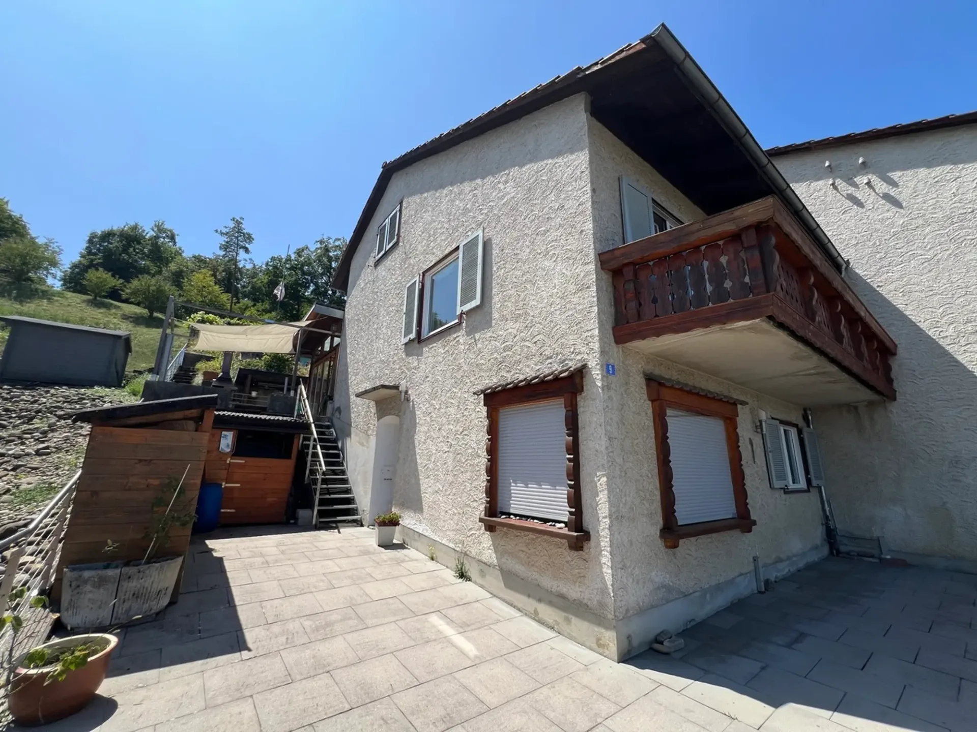 Sonniges Zuhause mit Weitsicht in Langwiesen