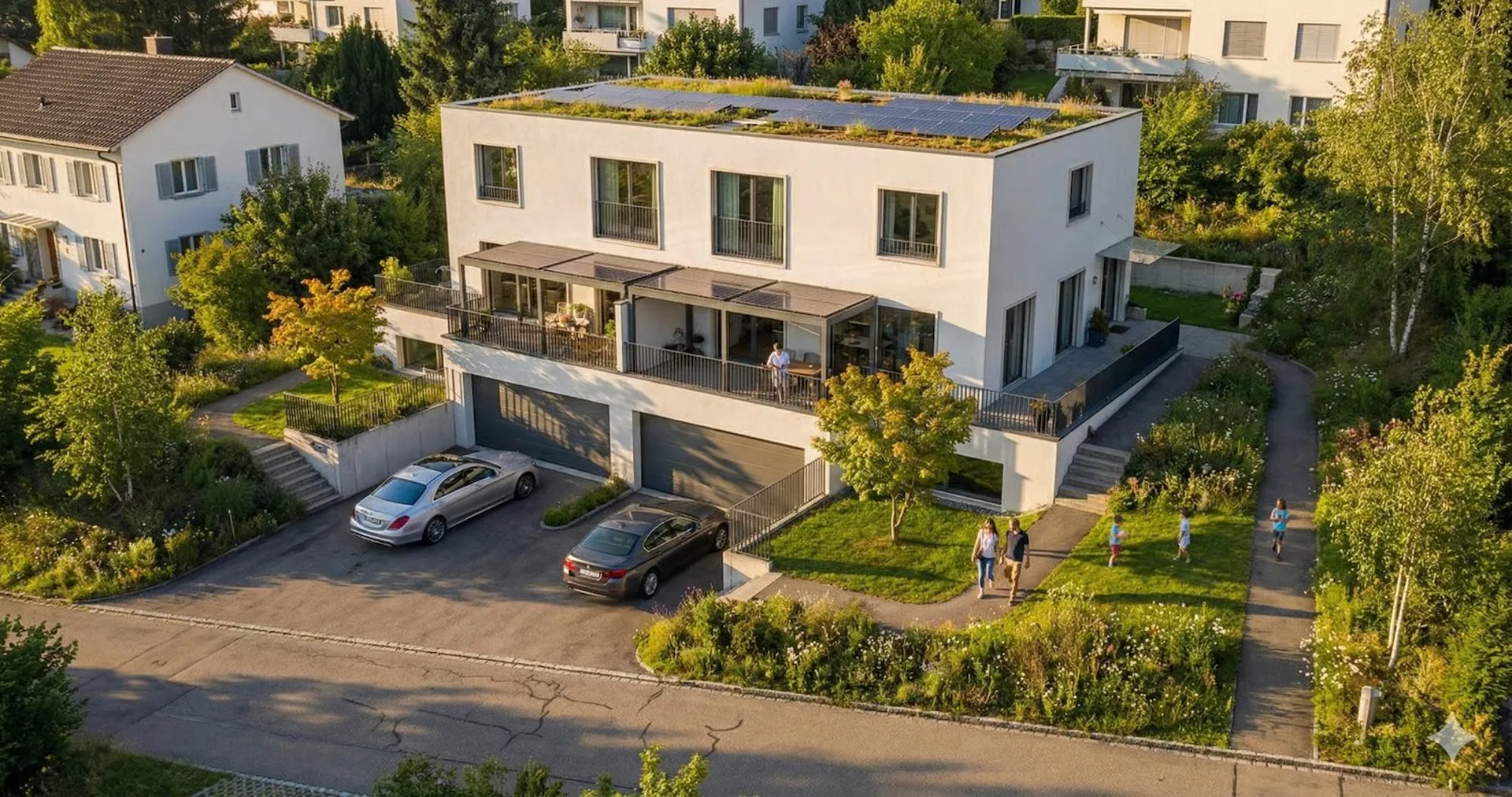 Exklusives Wohnen nach Mass: Modernes 6.5-Zimmer-Doppeleinfamilienhaus in Pfäffikon ZH