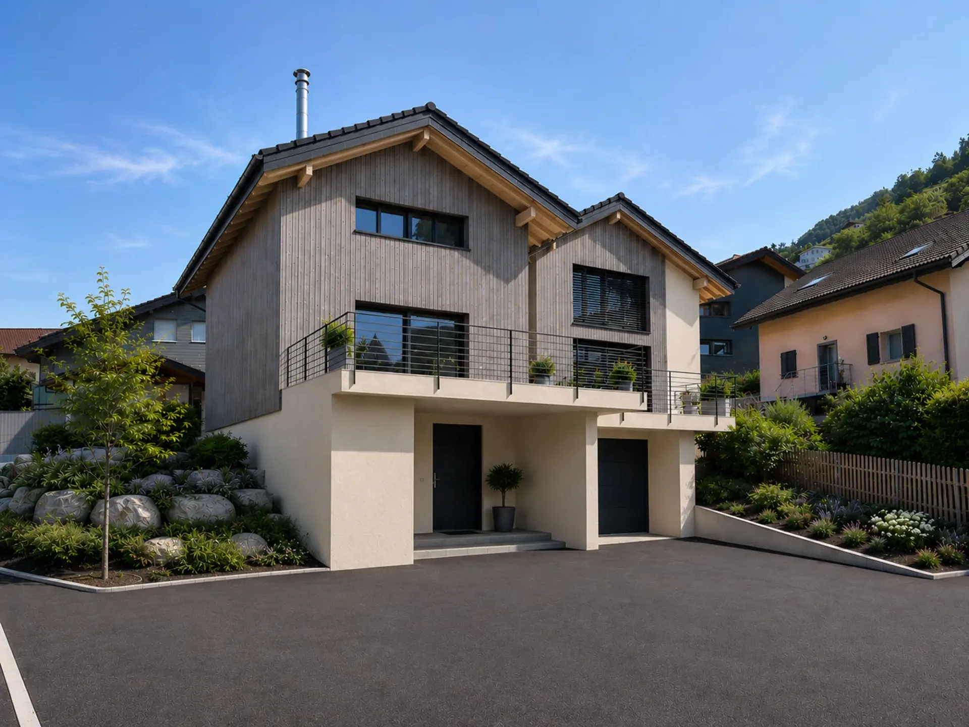 Stadthaus von 3 1/2 mit 136m2 in PPE in Baar/Nendaz