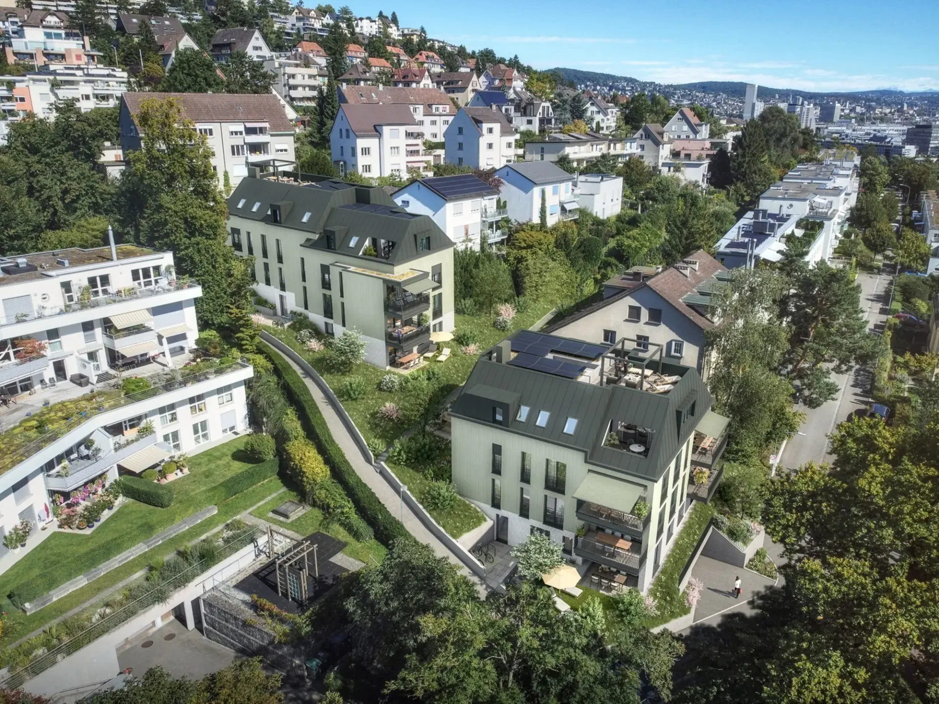 Hoch über der Limmat  Exklusive Eigentumswohnungen im TOBELEGG