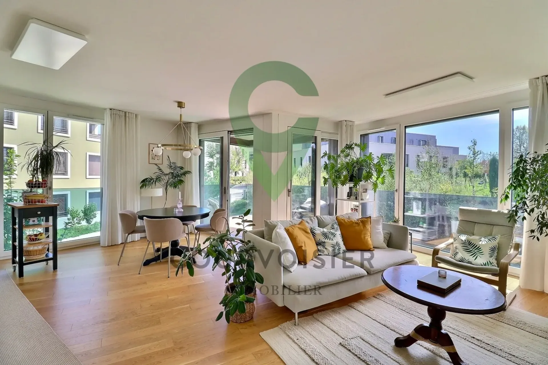 Prächtige 4,5-Zimmer-Minergie-Wohnung in einem contemporaryen Öko-Viertel