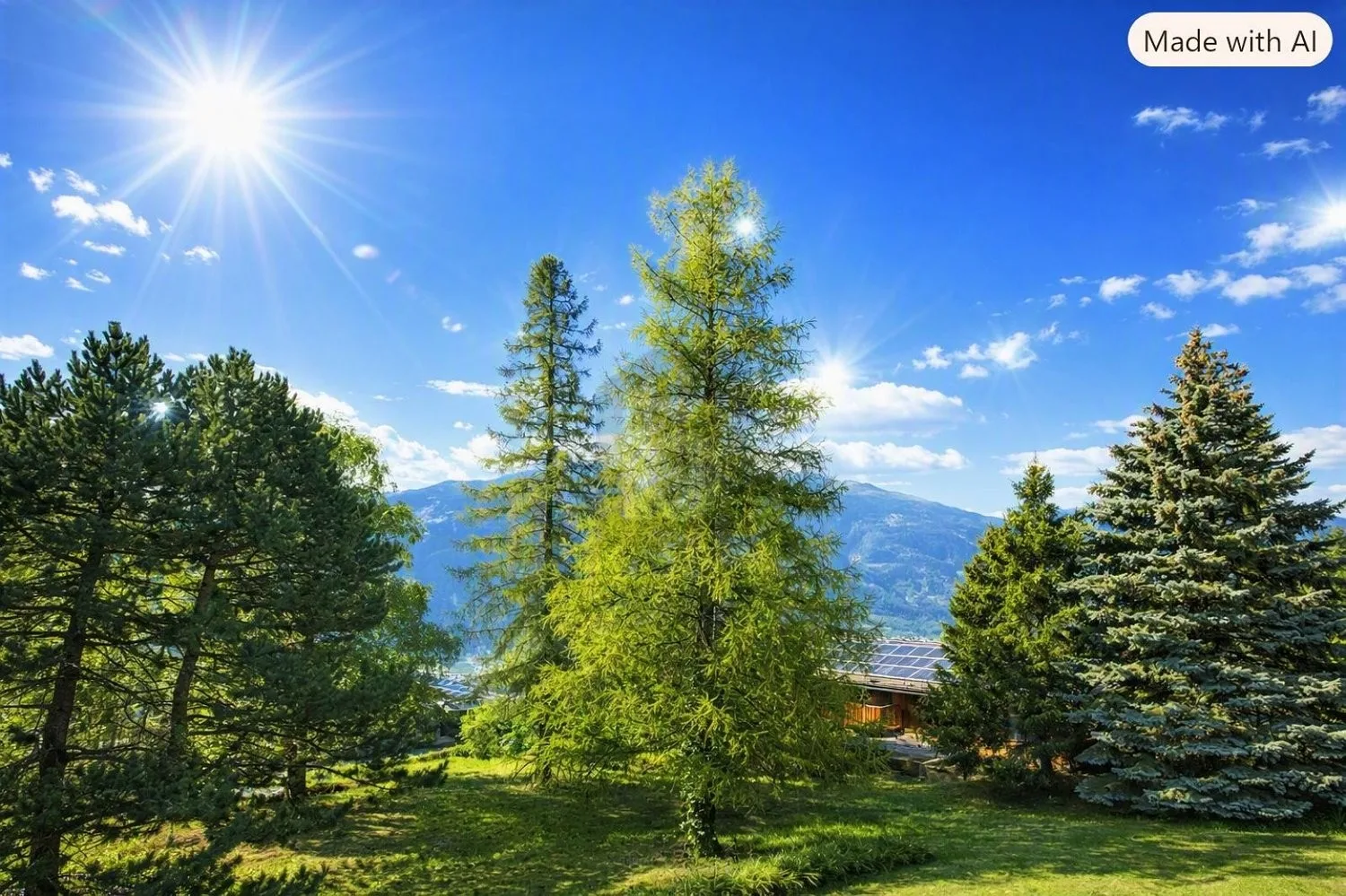 RUHIGE LAGE VON DER SONNE VERWÖHNT