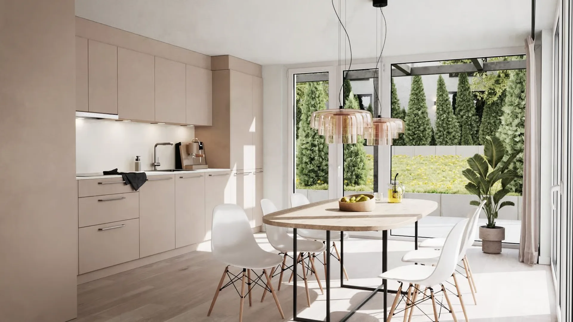First occupancy 4.5-room apartment in "La Renaissance": Modern living in a quiet location