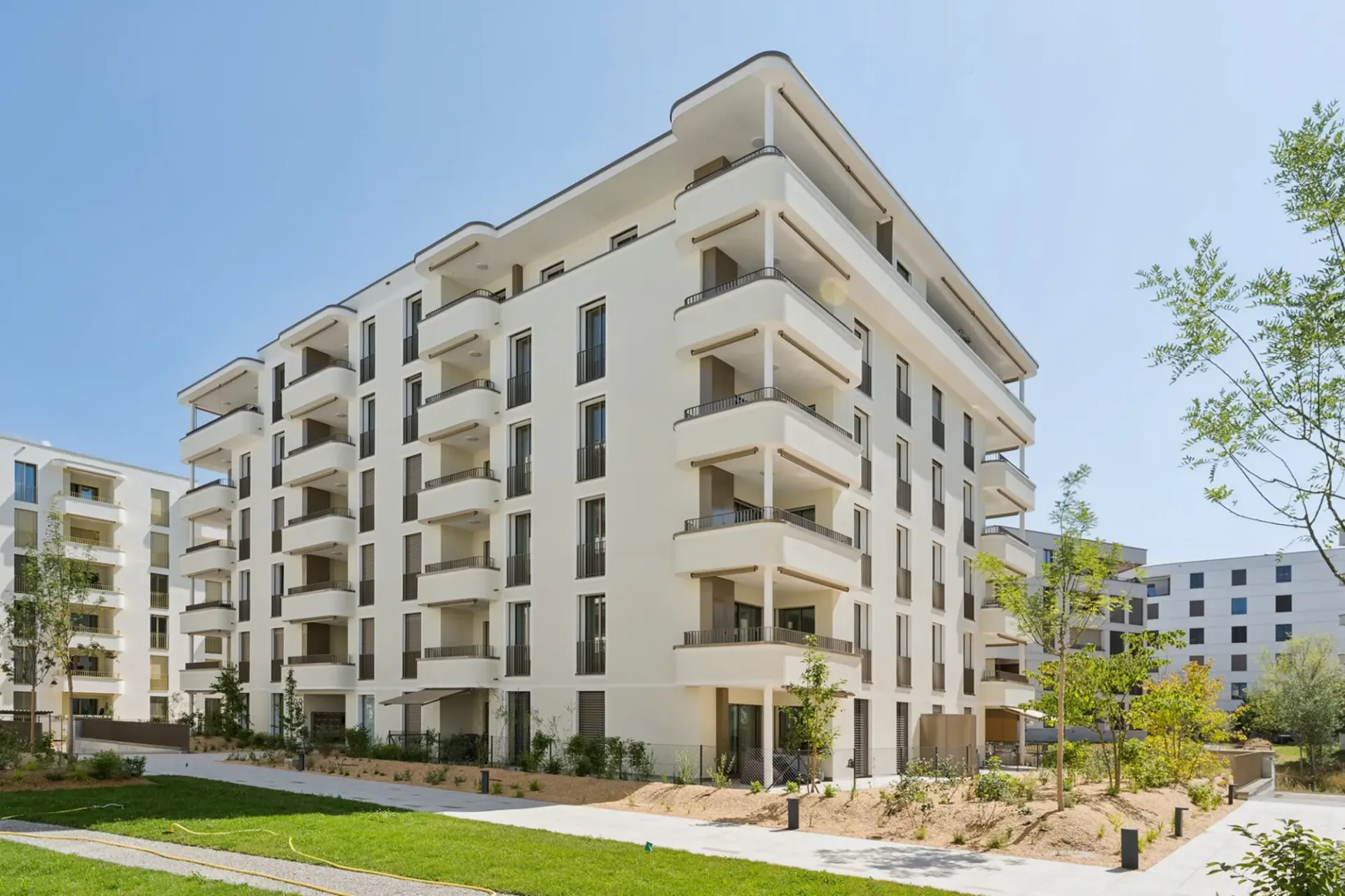 Helles Apartment im letzten Stock