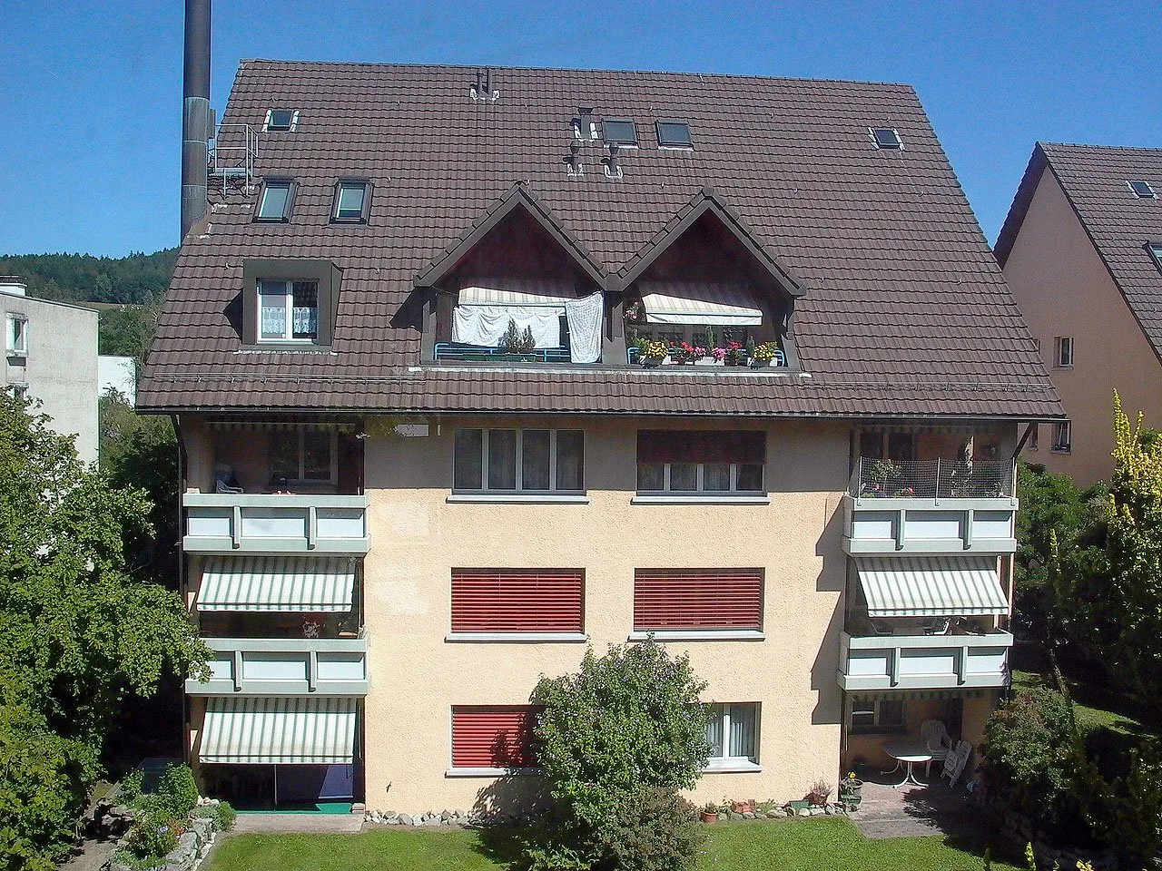 Familial et grands espaces verts