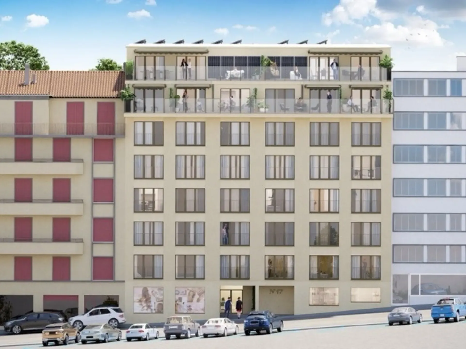 Bello appartamento di 2.5 locali al 3° piano - BORDE 17