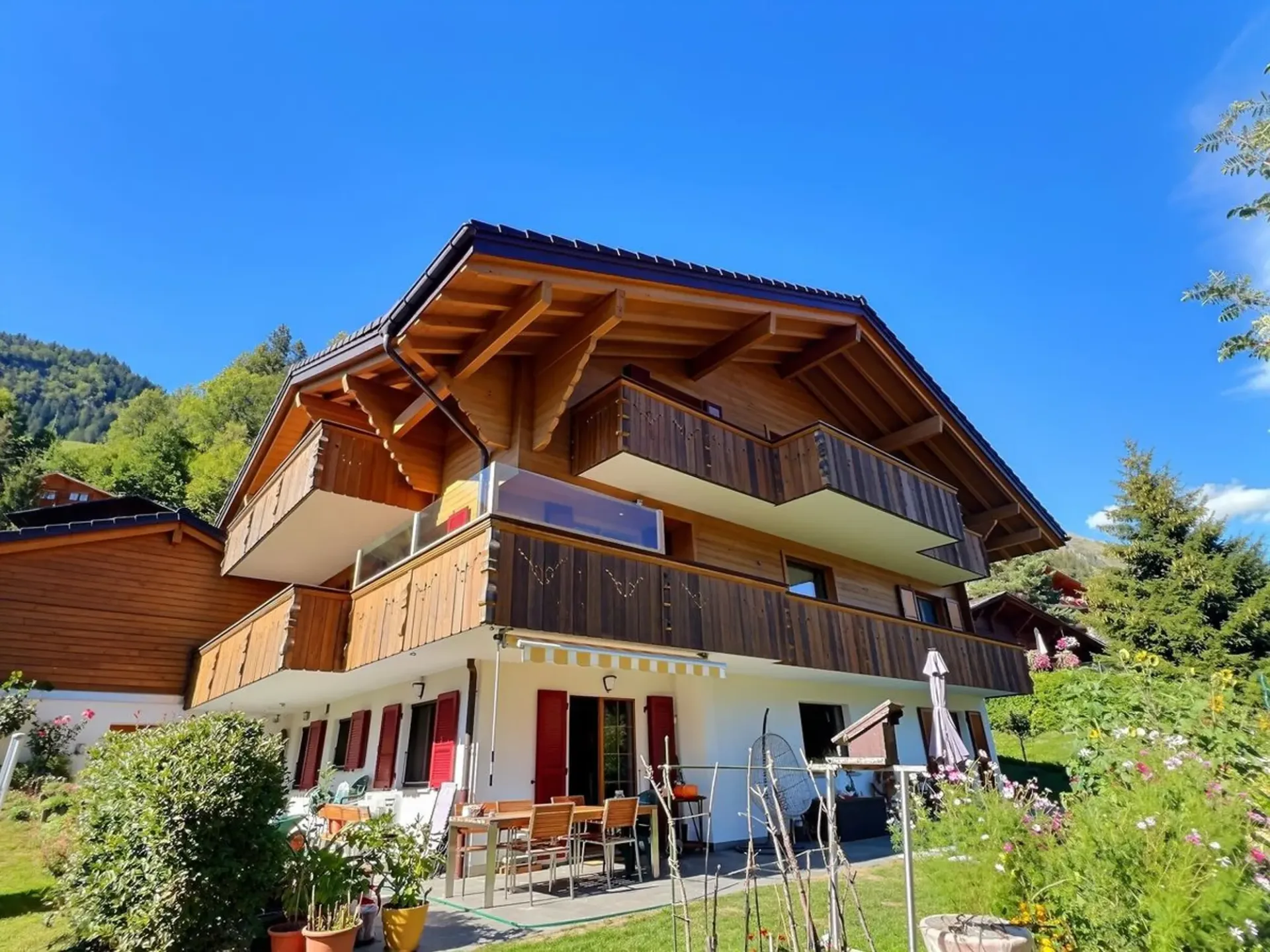 Bello appartamento di 4.5 locali in vendita a Château-d'Oex!