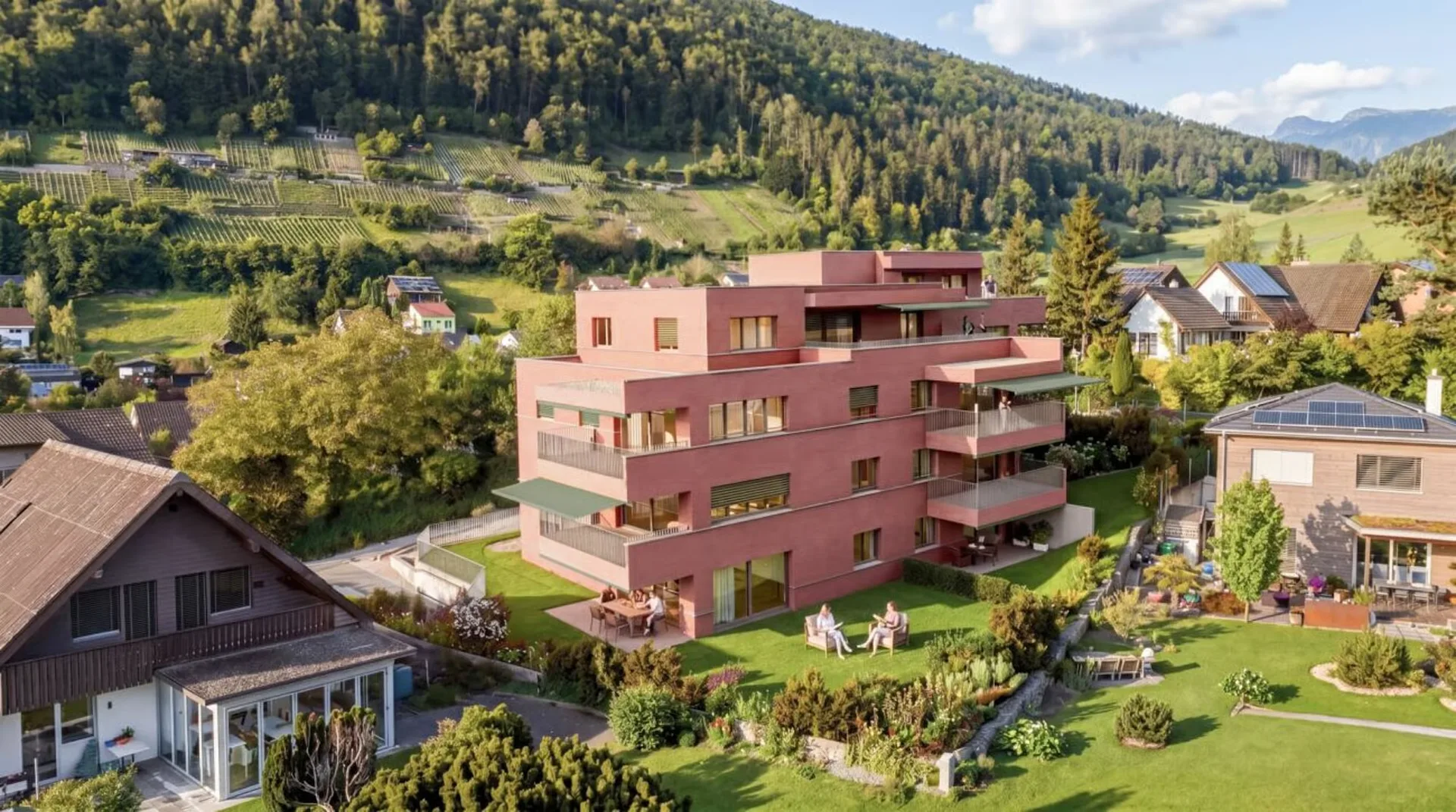 Neubau 4.5-Zimmer Wohnung mit Panoramablick