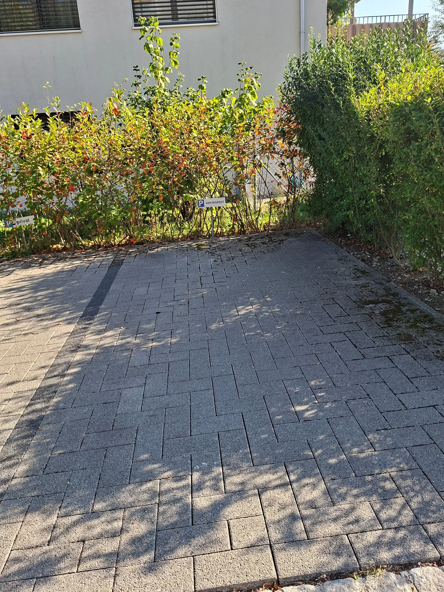 Parkplatz in Zuchwil zu vermieten
