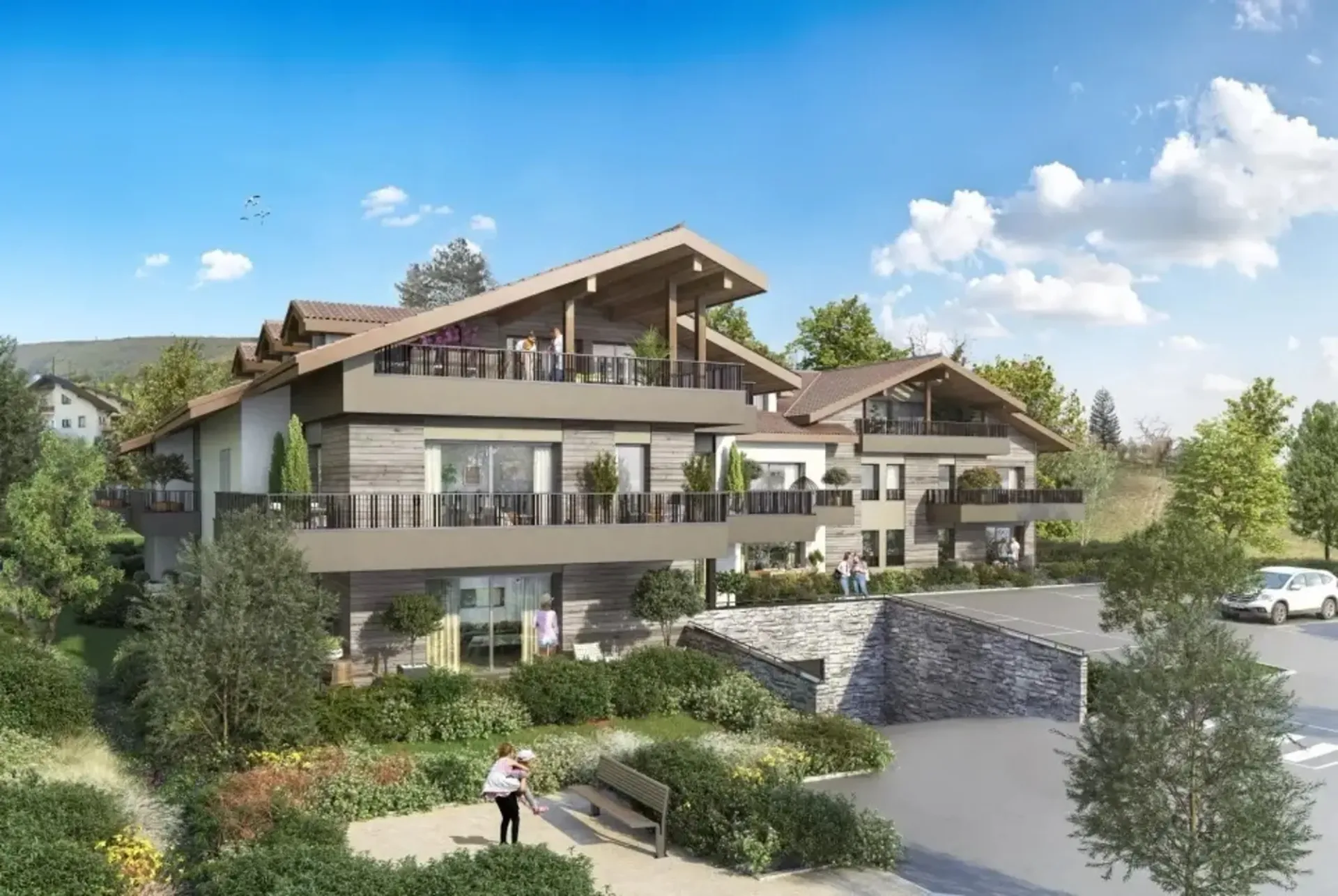 Neue Promotion "Grand Horizon" in der Nähe des Golfplatzes von Esery