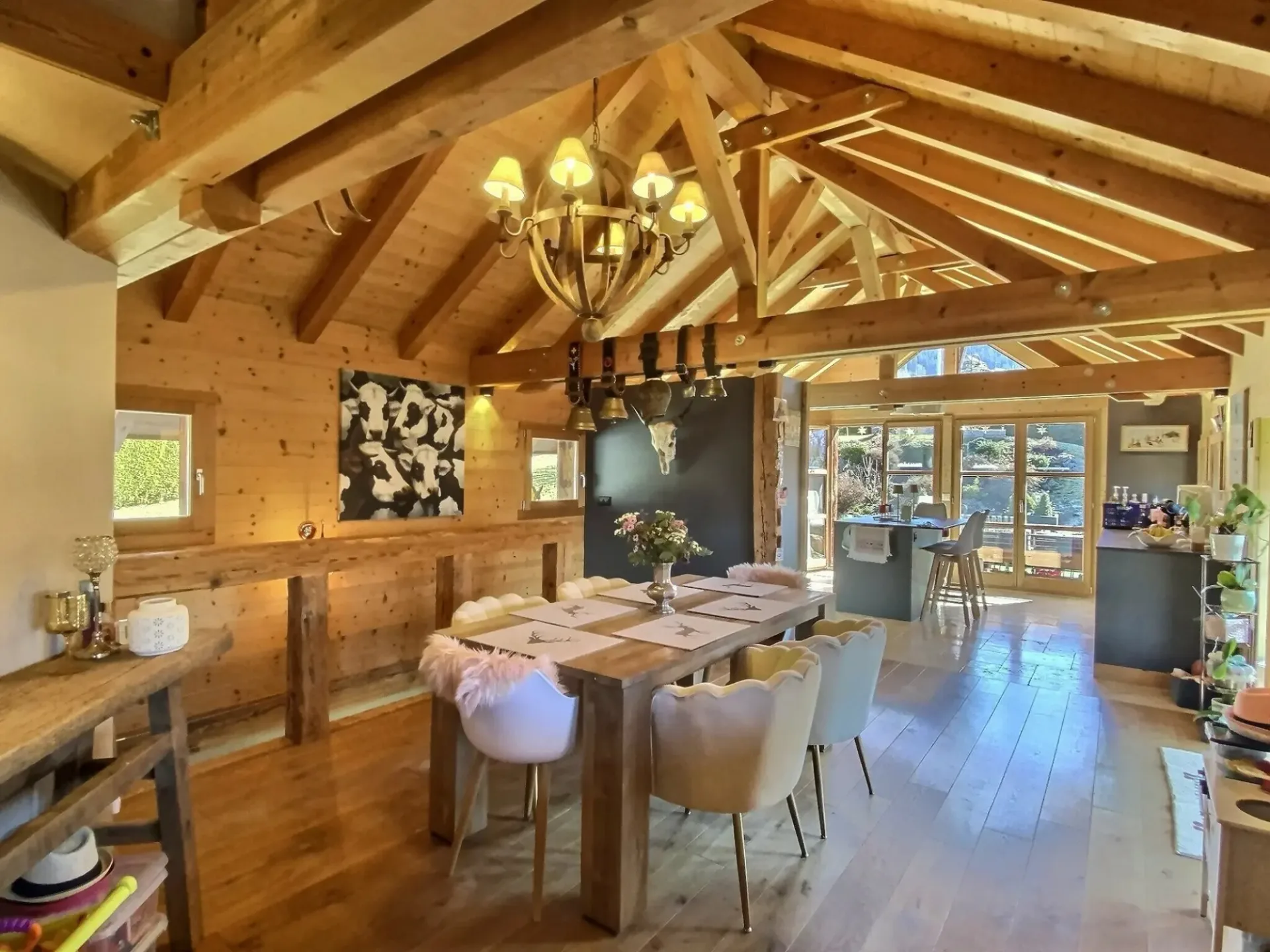 Un chalet luxueux en montagne à vendre à Villars-sur-Ollon.