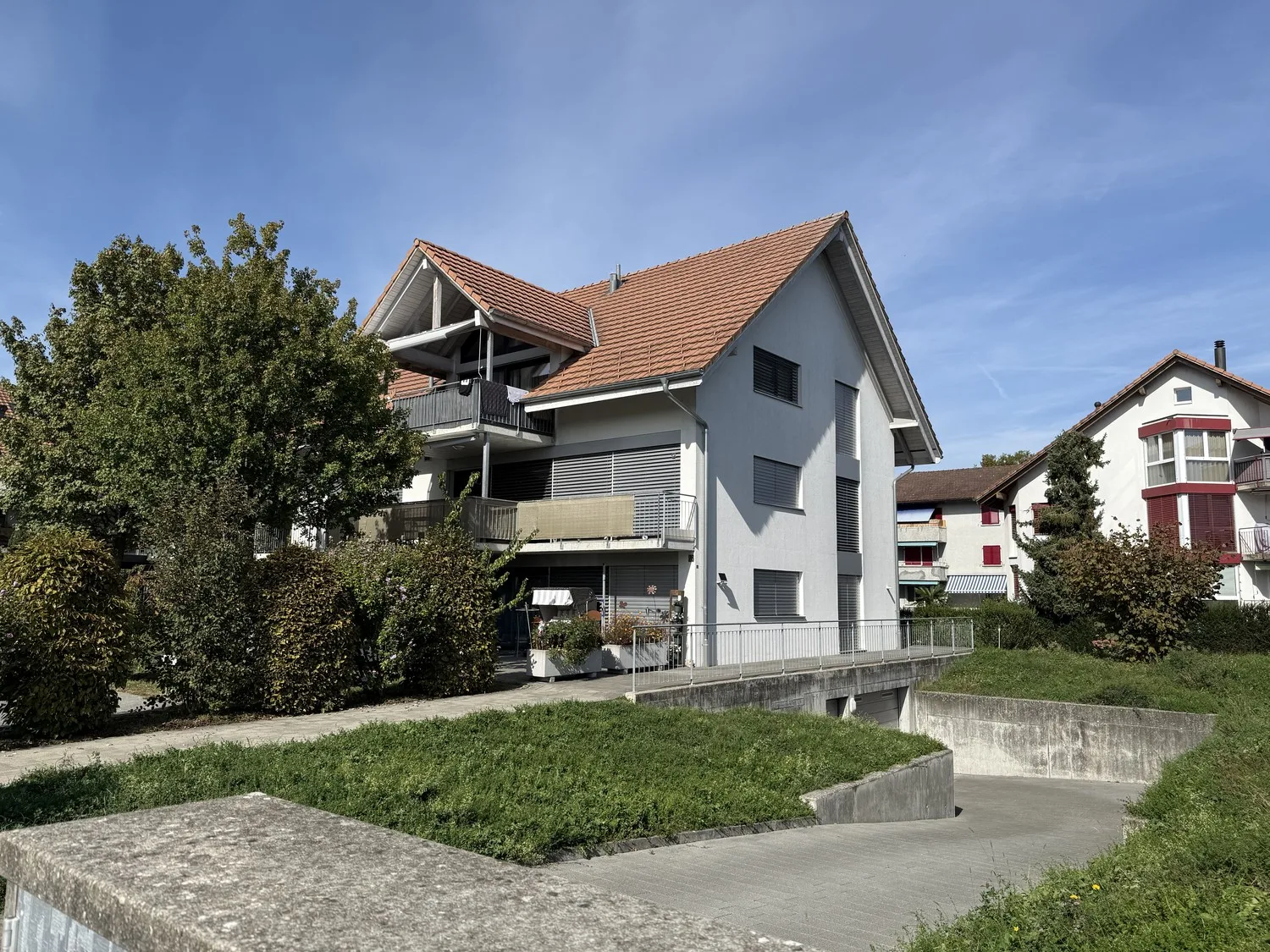 Helle und grosszügige Wohnung mit viel Tageslicht in Dotzigen