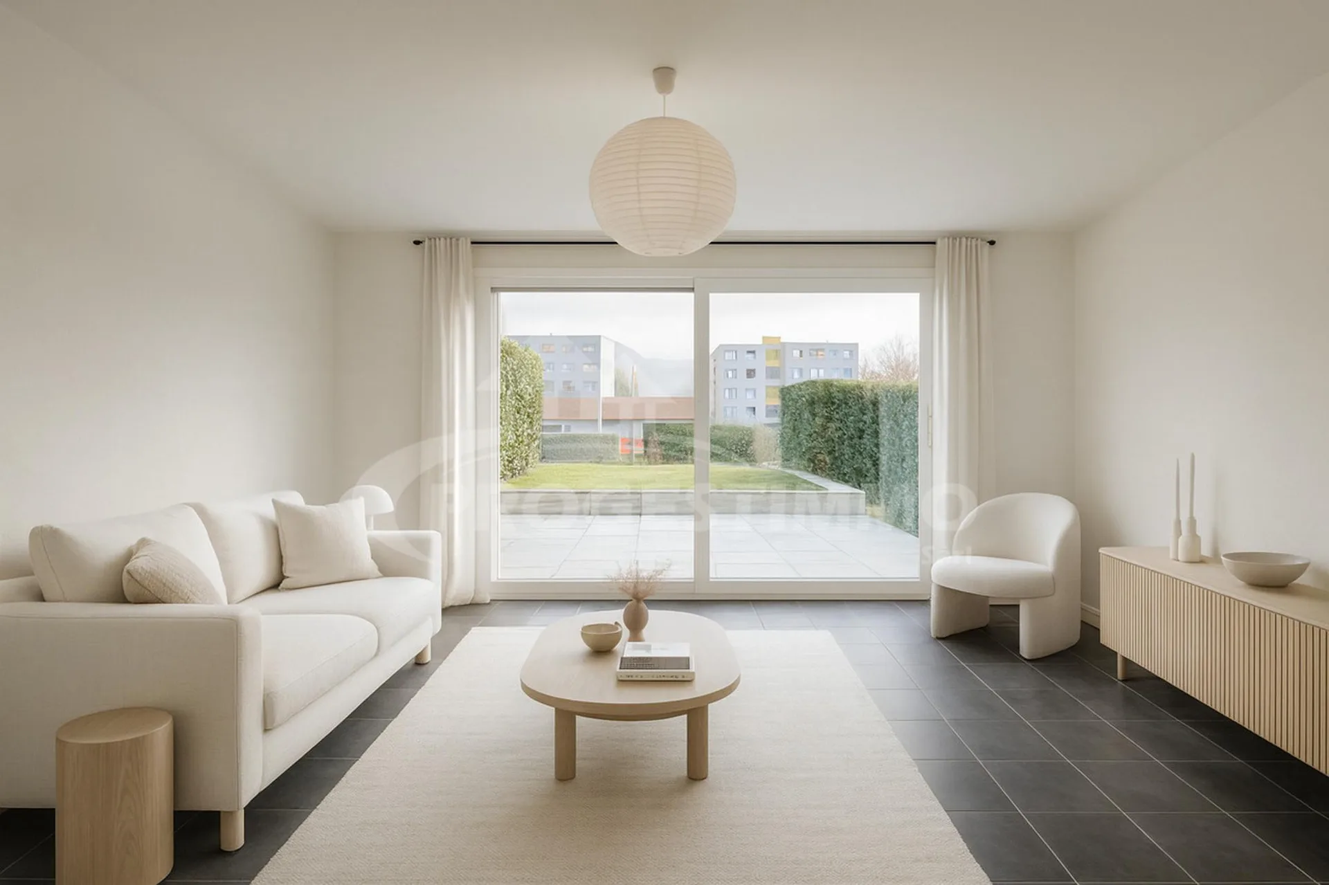 APPARTEMENT 4,5 ZIMMER VON AUSNAHME MIT BLICK AUF DIE ALPEN