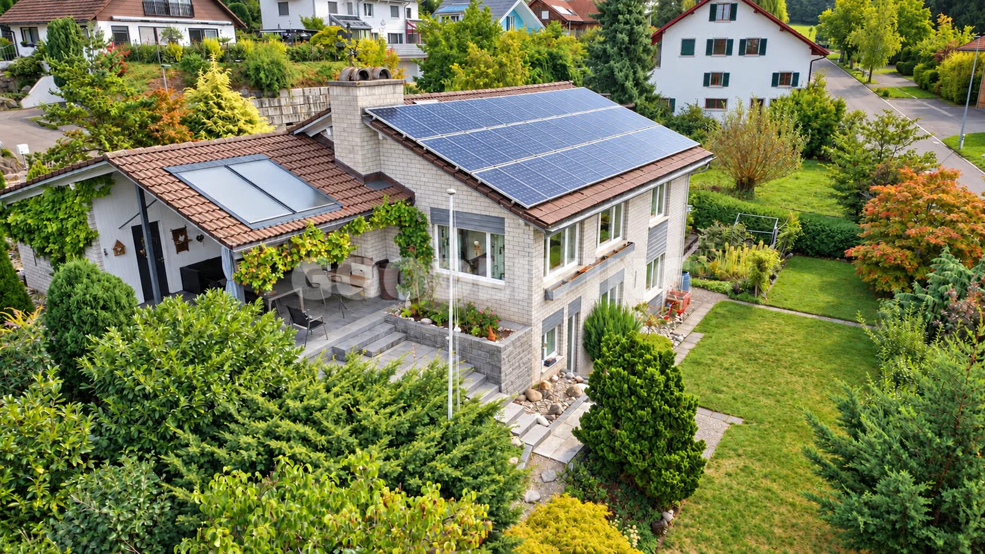 Ein idyllisches Familienparadies und zukunftsweisendes Energie-Meisterwerk