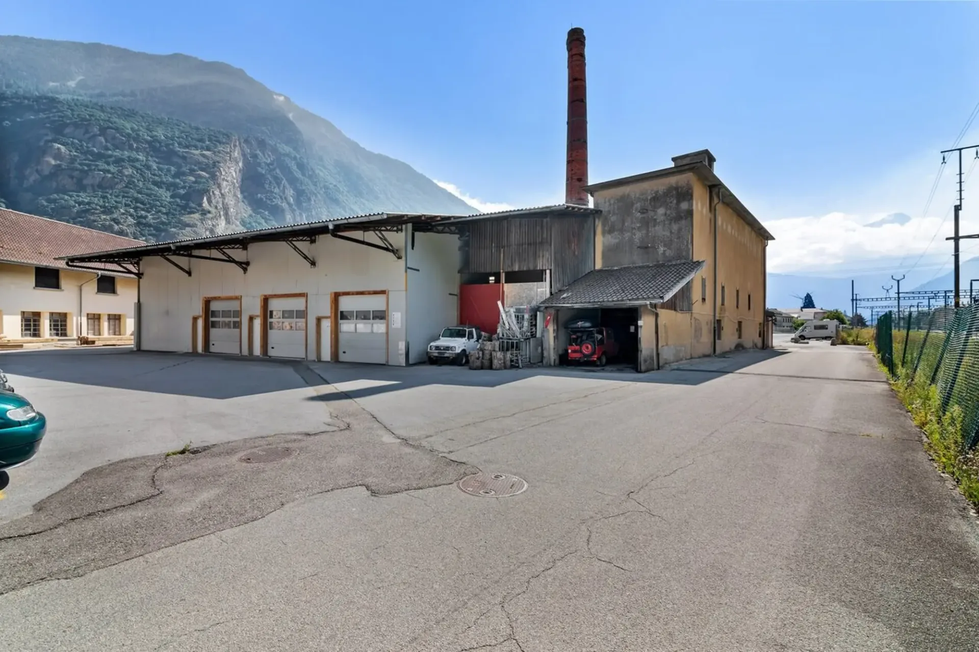 Werkstatt von 275 m² zur Miete - Historisches Industriegelände Vernayaz