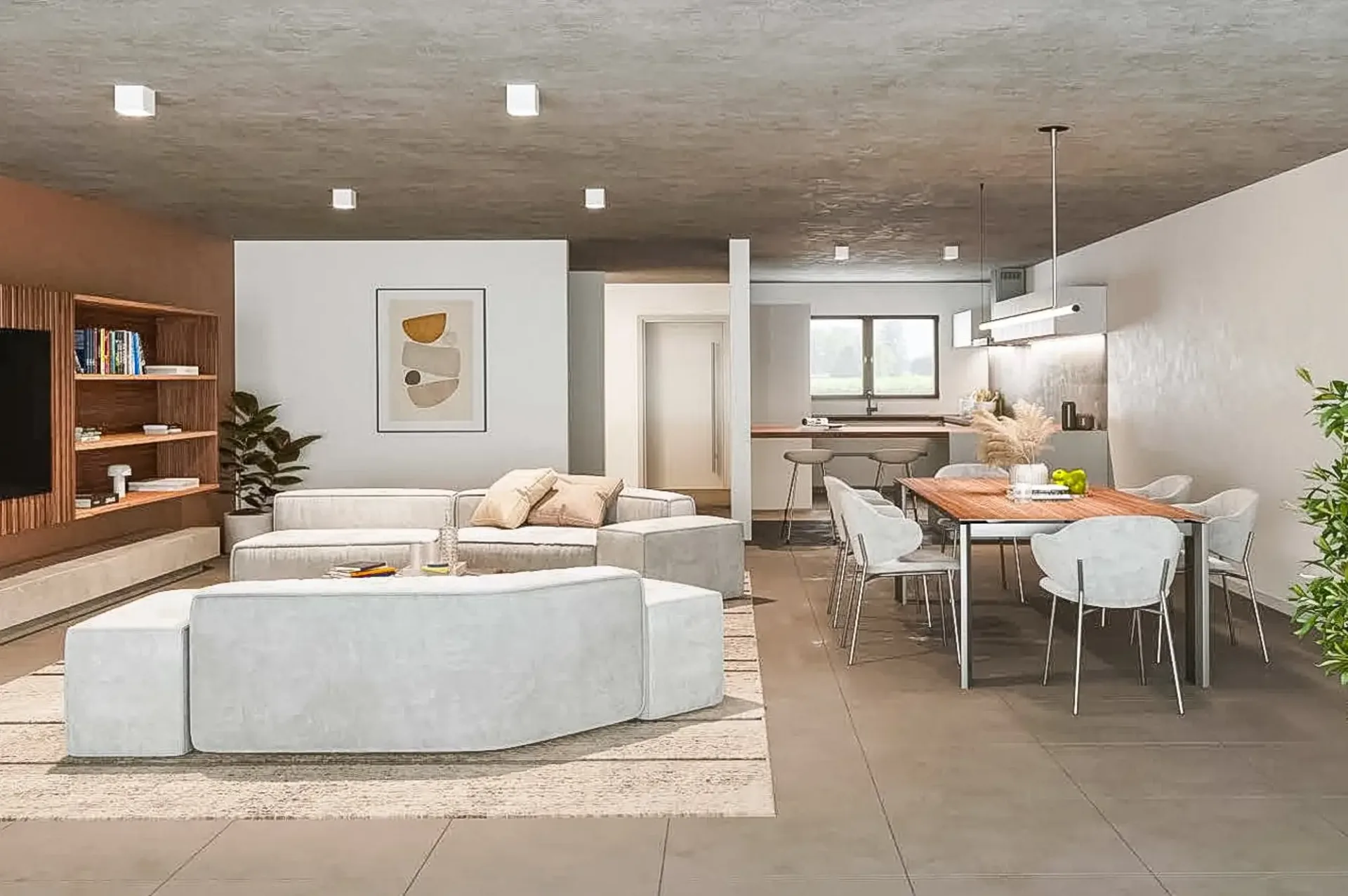 Haus mit Garten in Genestrerio in einem neuen Wohnkomplex