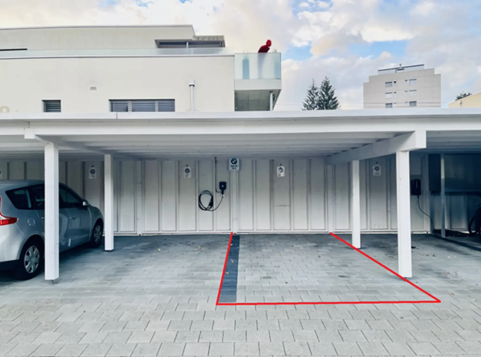 Carport Parkplatz zu vermieten