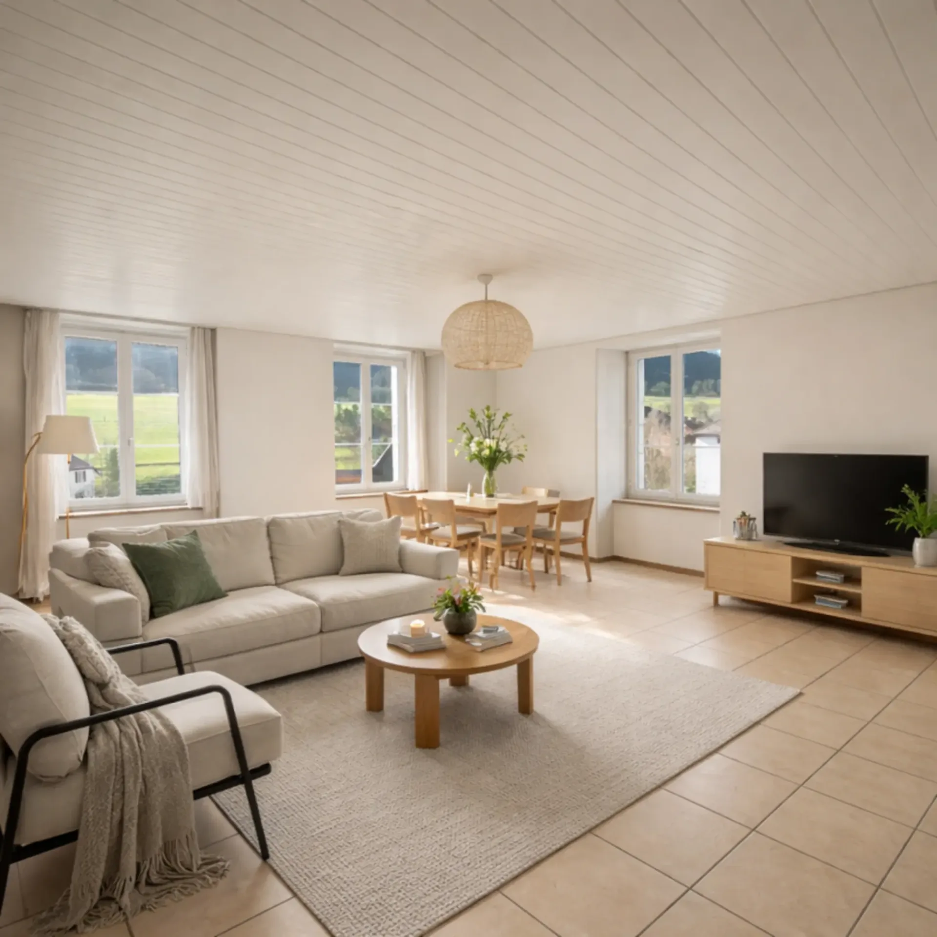 Sonvilier, bel appartement de 3,5 pièces au 2ème étage avec cuisine moderne