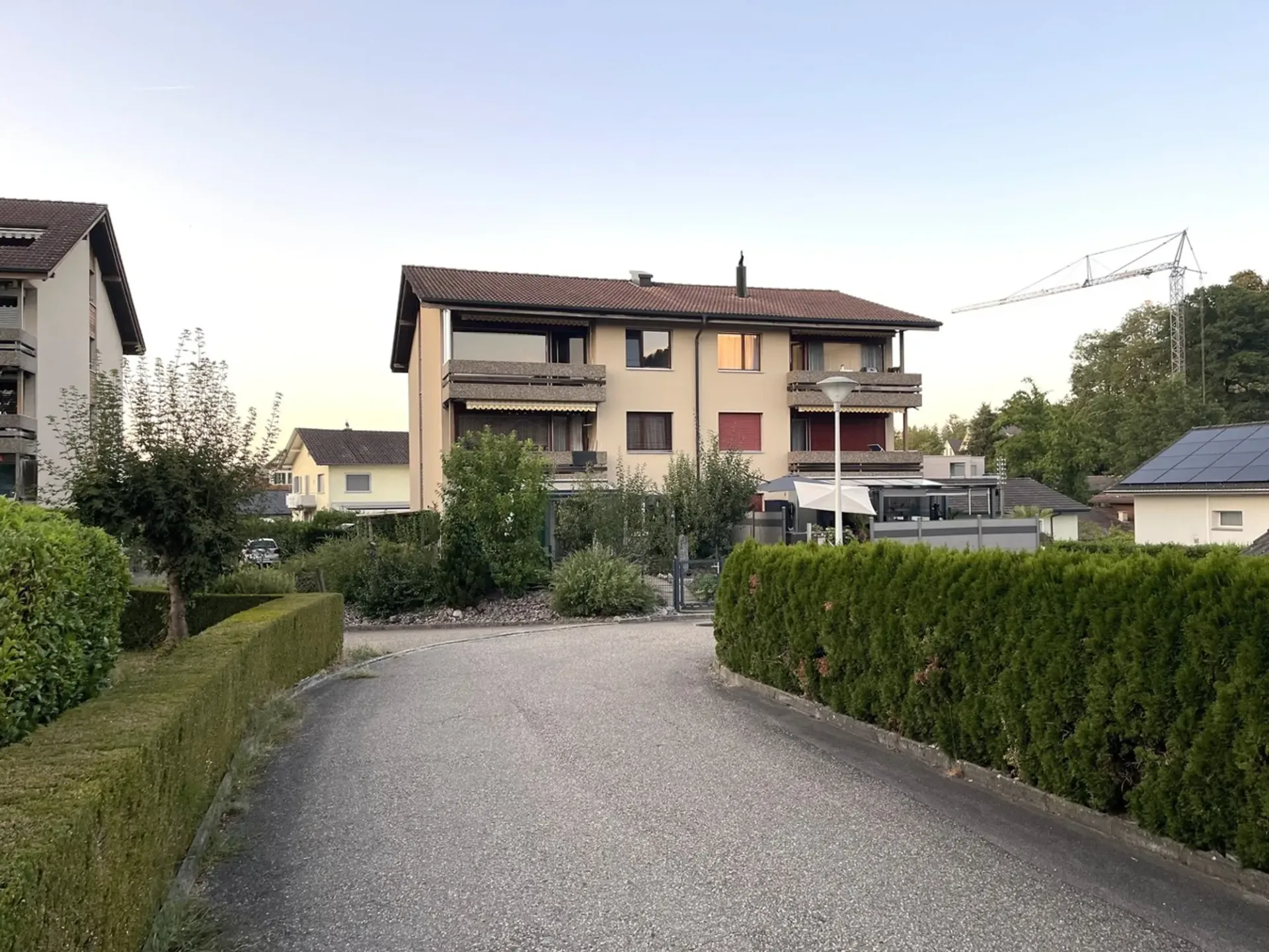 4-Zimmer-Dachwohnung mit Balkon und Schwedenofen