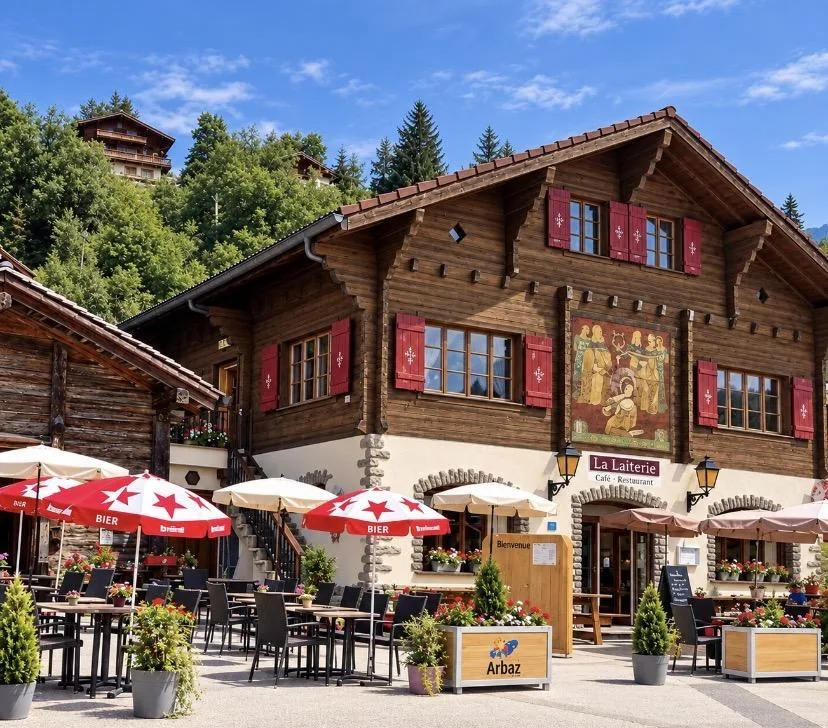Das Café-Restaurant La Laiterie in Arbaz sucht: seine zukünftigen Betreiber