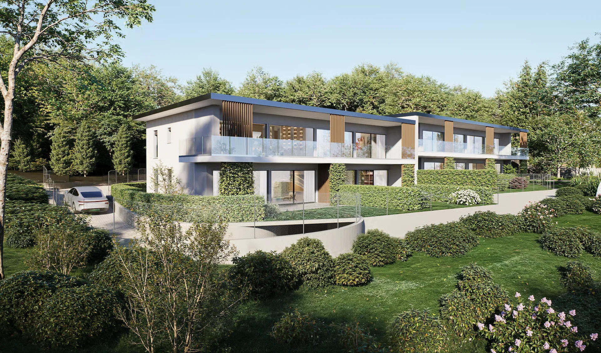 DUPLEX AVEC JARDIN À LUGANO