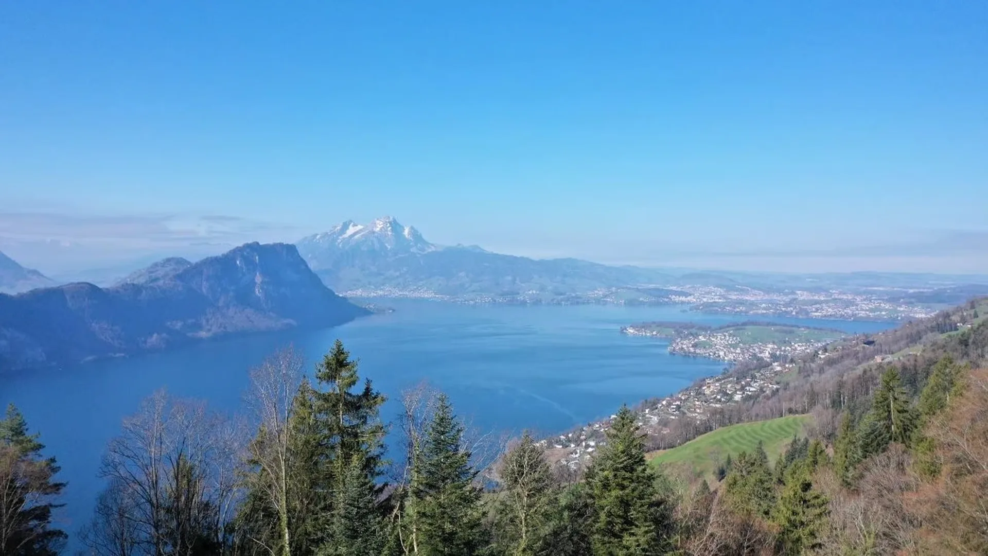 Einzigartige, grosse Baulandparzelle mit Bauprojekt mit Blick auf den Vierwaldstättersee