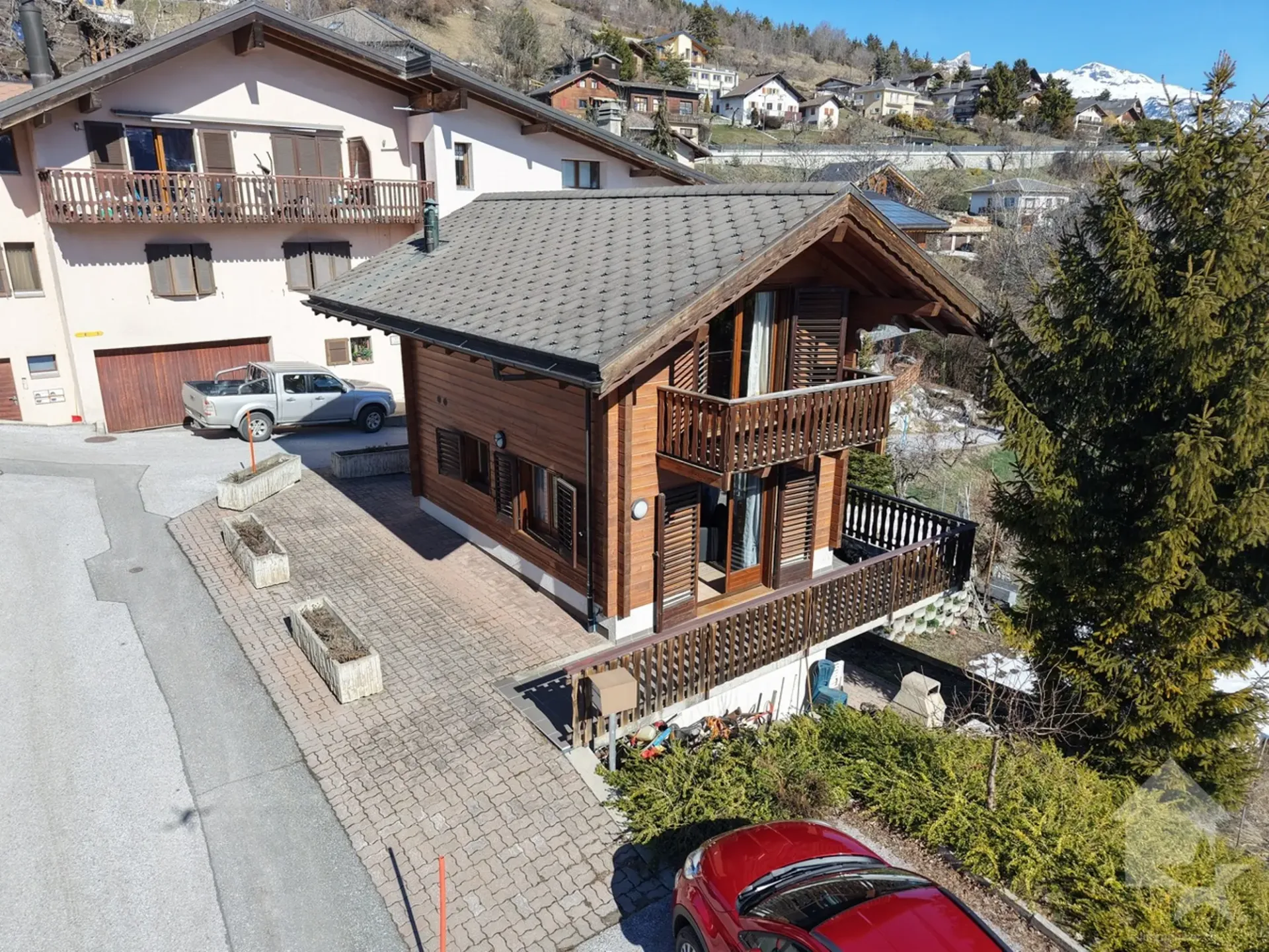 Chalet im Herzen des Dorfes Chermignon-d'en-Haut