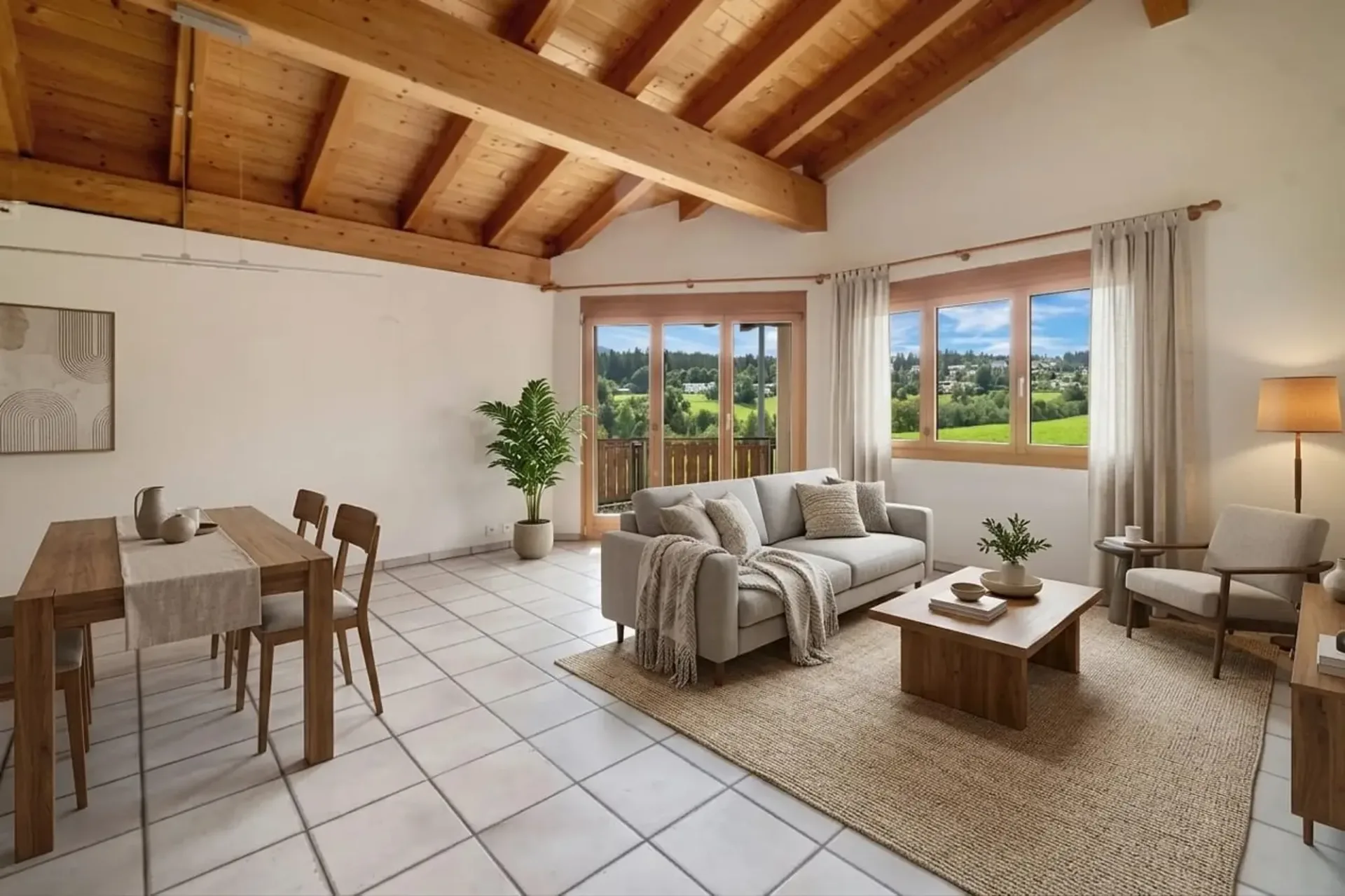 Appartement de Vacances 3.5 Pièces avec Vue sur les Alpes à Flims Dorf à Vendre