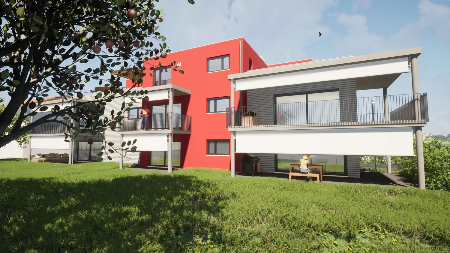 Sala hobby con fibra ottica – Edificio nuovo a Lyss