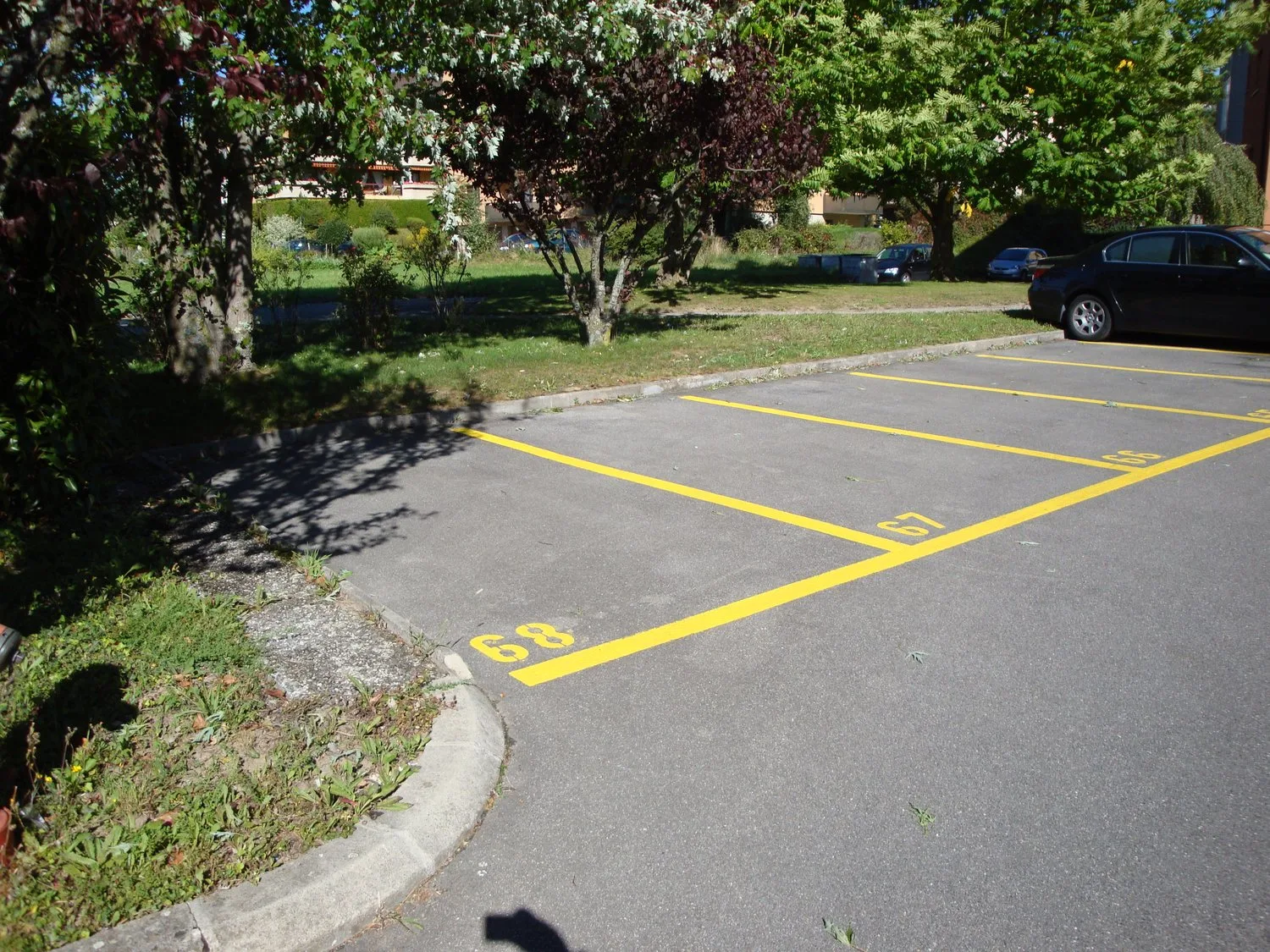 Außenparkplatz