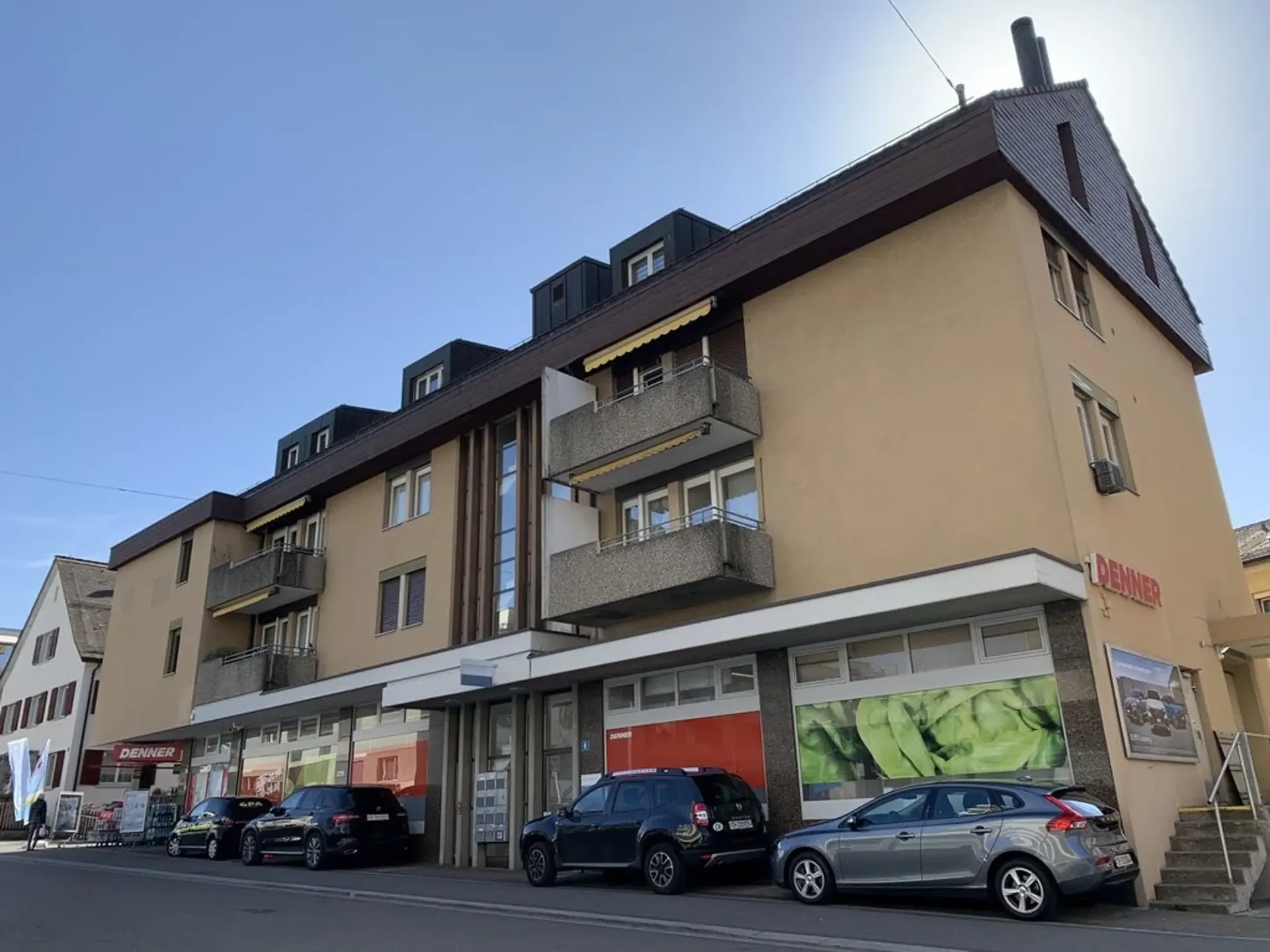 Einstellplatz direkt beim Morgental