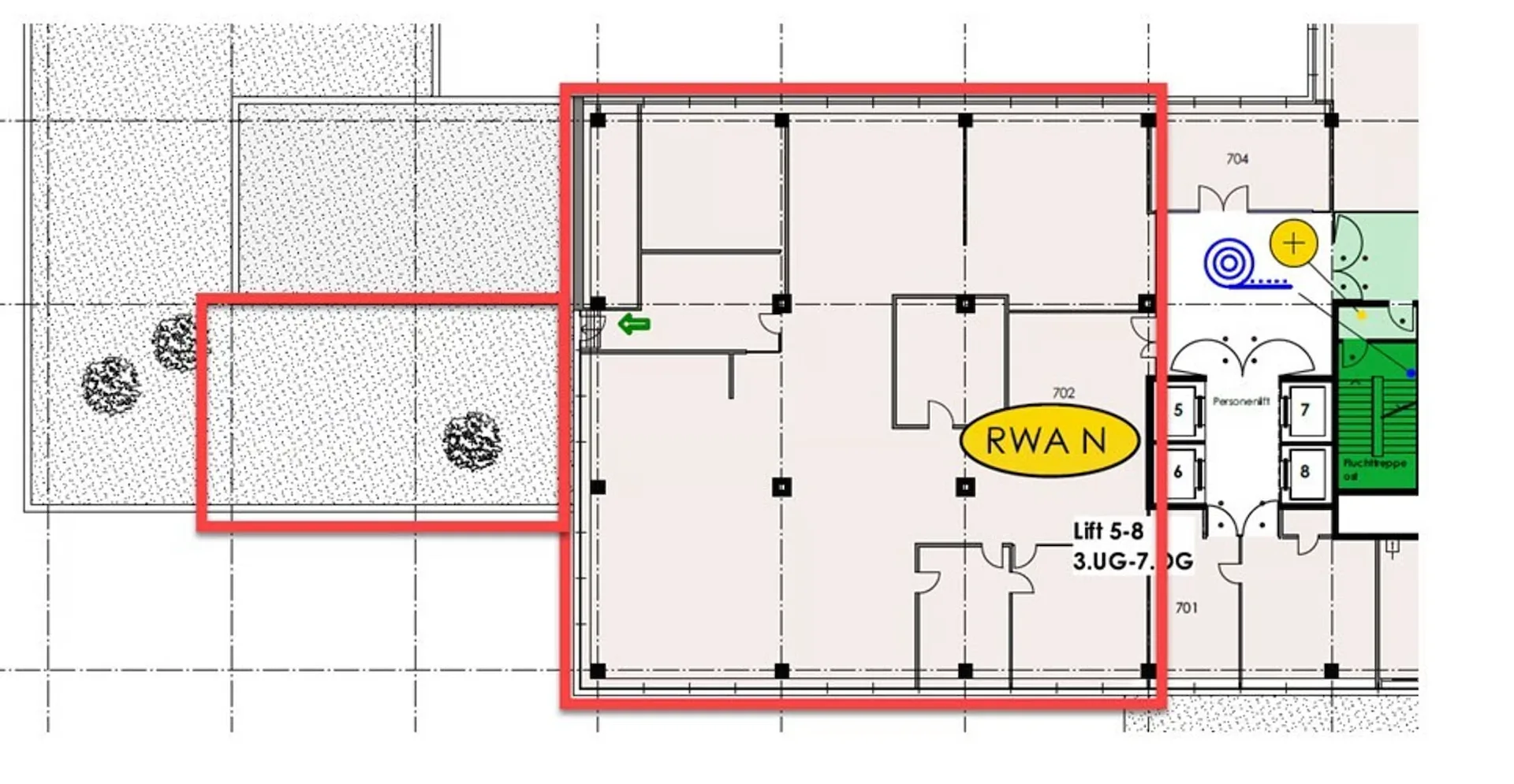 Spazio commerciale unico con terrazza sul tetto privata - ideale per studio o ufficio