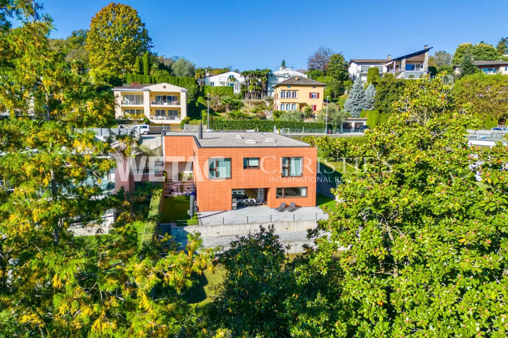 Moderne Villa mit Fitnessbereich & Sauna in Lugano?Breganzona
