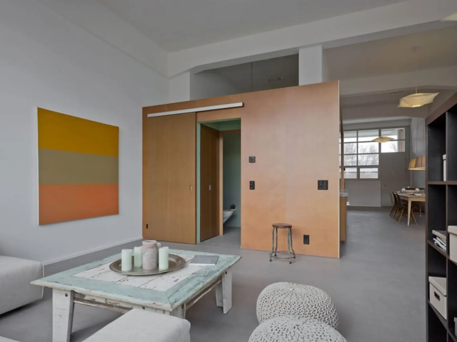 Trendiges cooles Loft mit Gartensitzplatz
