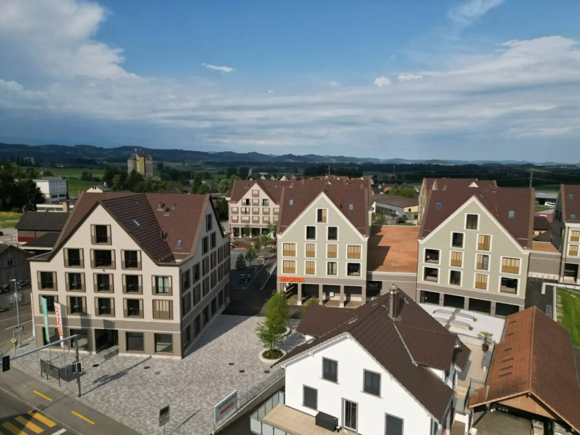 Single-Wohnung in der Zentrumsüberbauung Arnegg