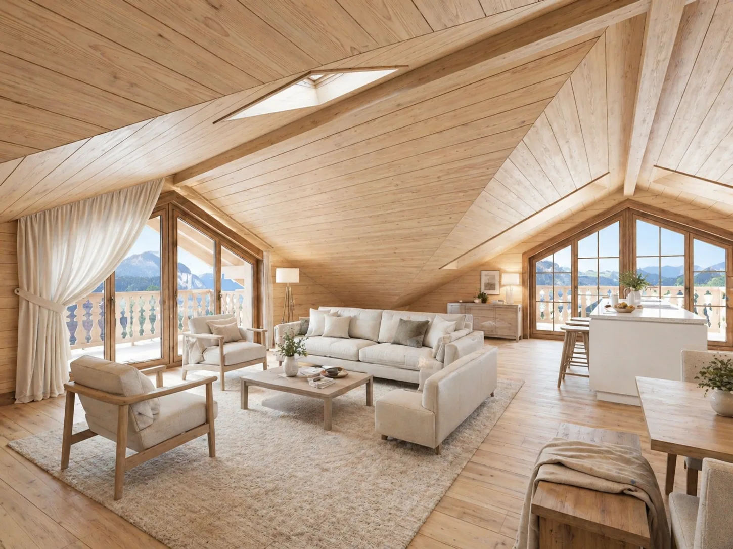 Duplex d'eccezione sulla vetta: Vista panoramica (Lot9)