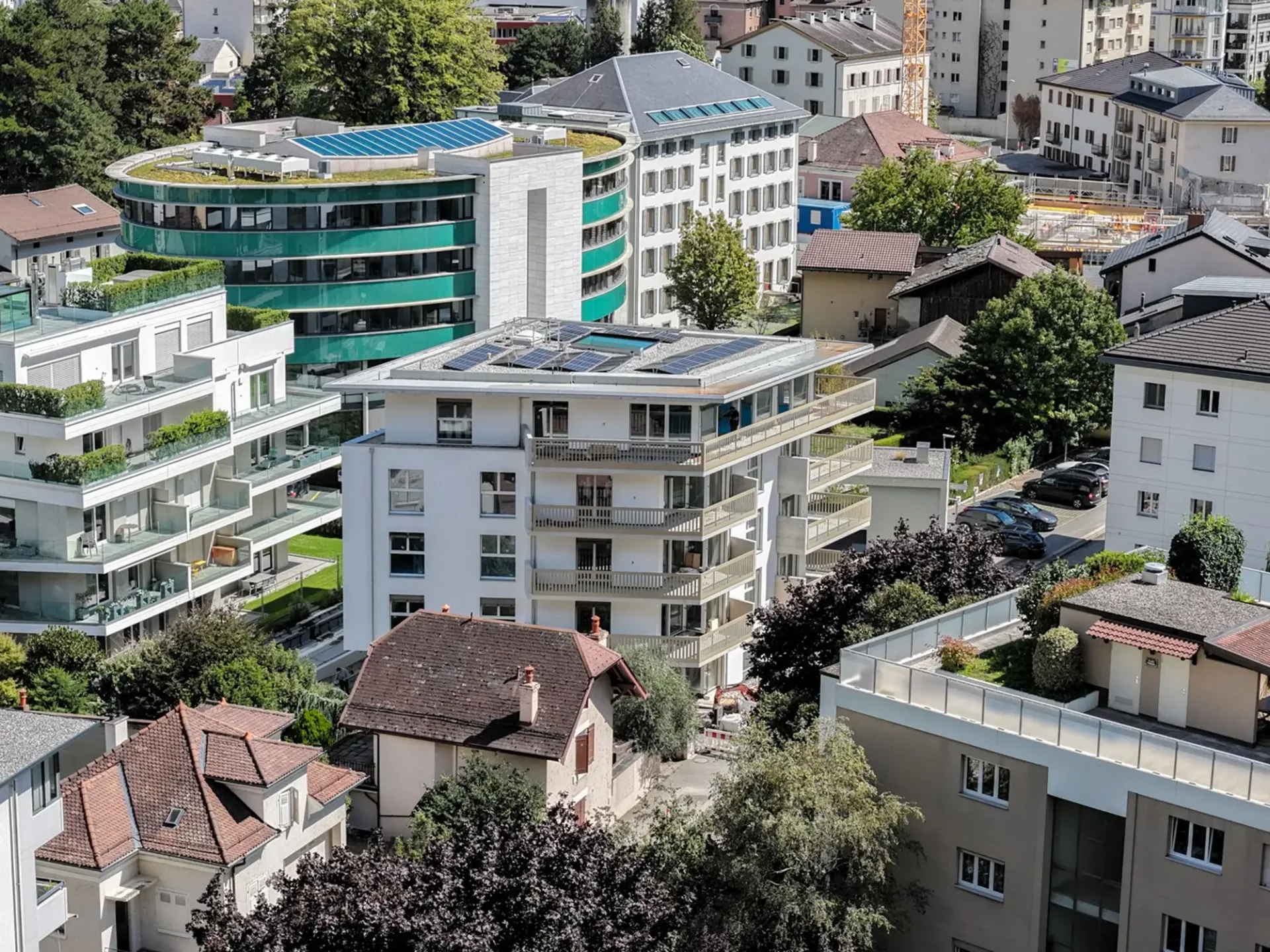 3,5 Zimmer in der Mitte von Martigny in neuer PPE Le Vieux Pont