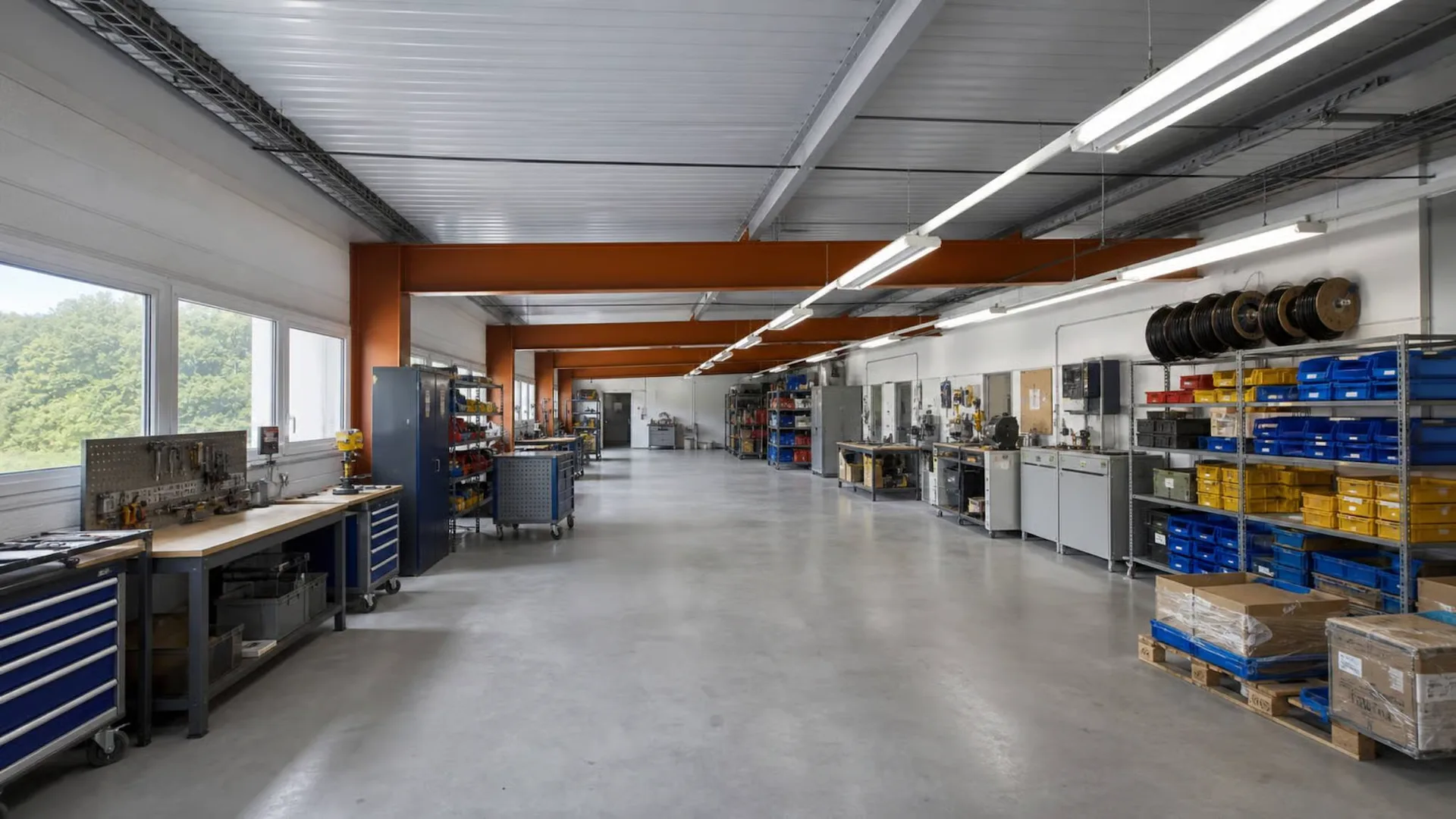 Fläche von Atelier-Showroom ideal in der Peripherie von Bussigny gelegen