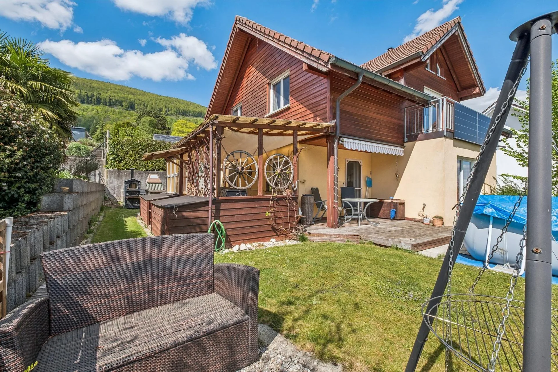 Abitazione indipendente con 160 m², giardino e vista panoramica