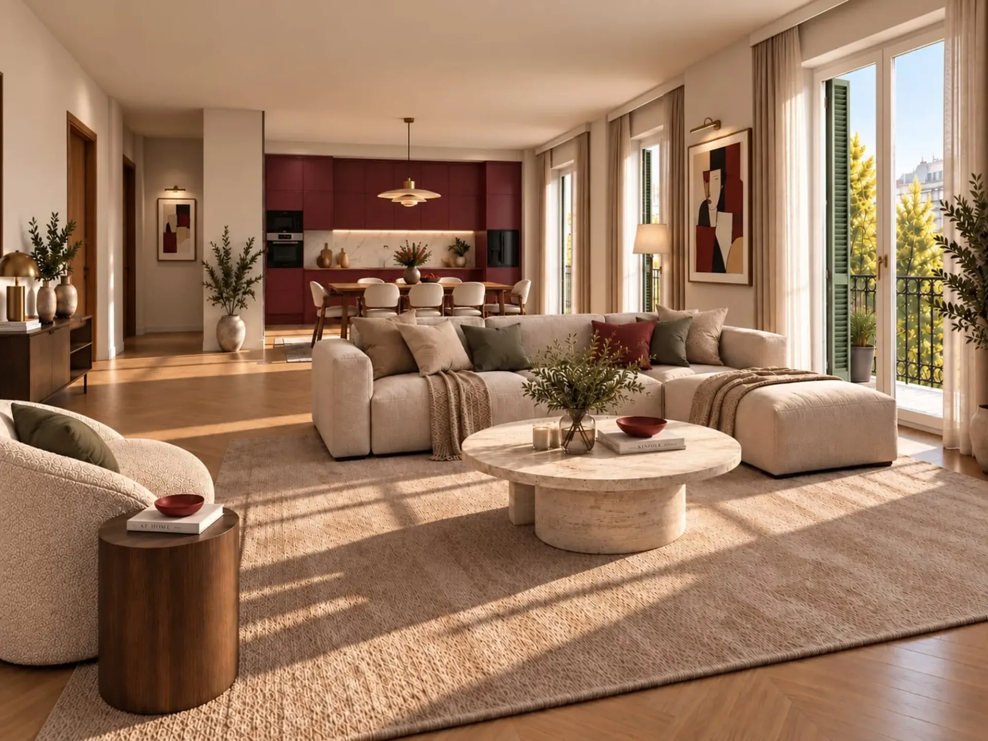 2,5 Zimmer mit großem Balkon (Los 4)